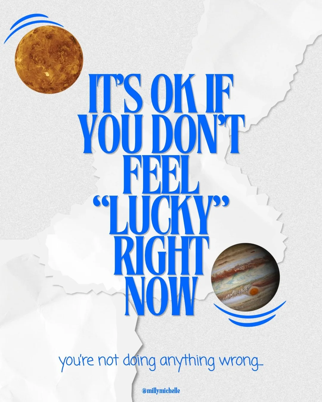 Luckiest day(s) of the year? Where? LOL. This is my &ldquo;luckiest day of the year&rdquo; post for people who are genuinely going through it right now. Luck hasn&rsquo;t skipped or missed you - it may just look a little different &hearts;️🍀 
&bull;