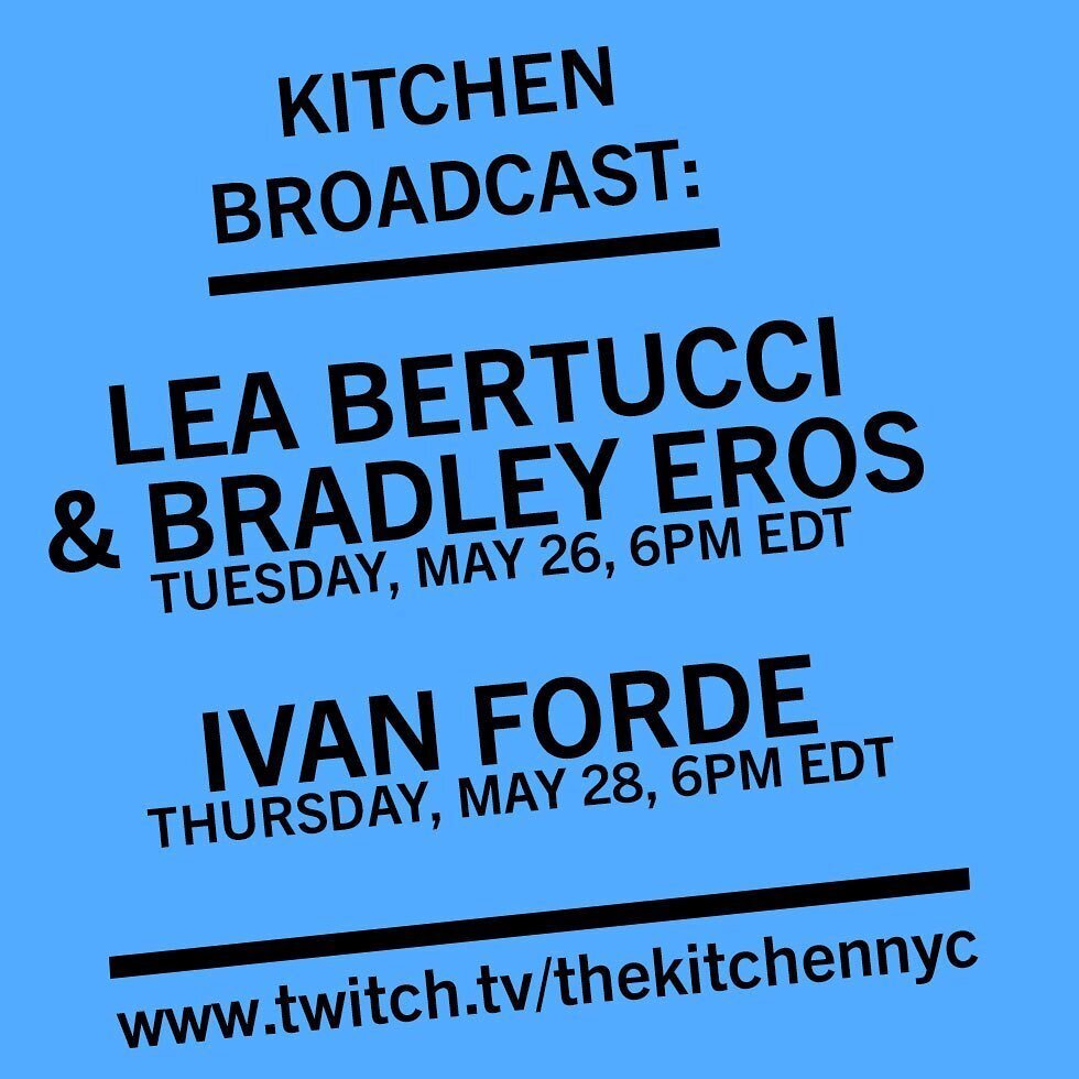 Join me this Thursday at 6pm for A live open rehearsal of my improvised synth/organ practice hosted by @thekitchen_nyc on their @twitch broadcast platform. Over the last few months I&rsquo;ve been playing synth-organ almost every morning and it has b