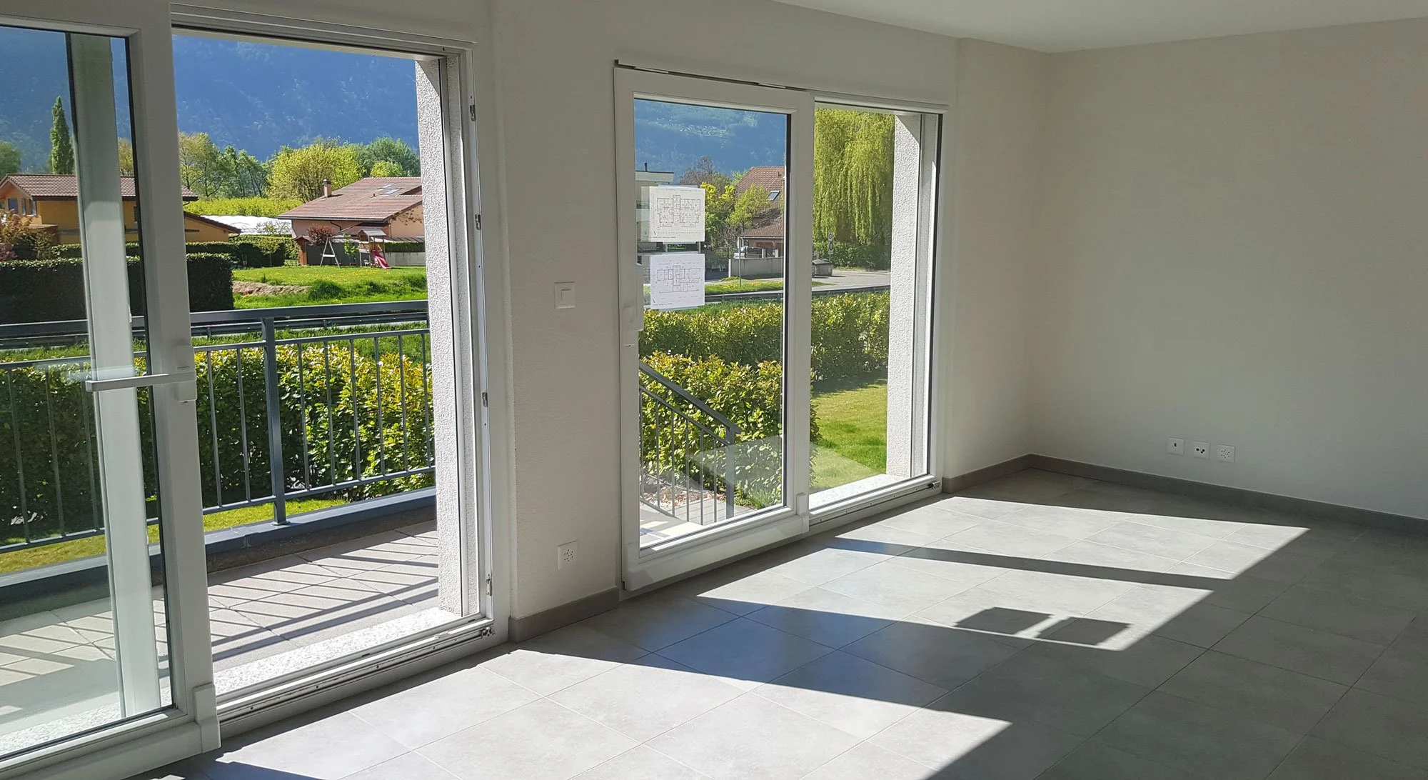 Fully, 3.5 pces pelouse et garage