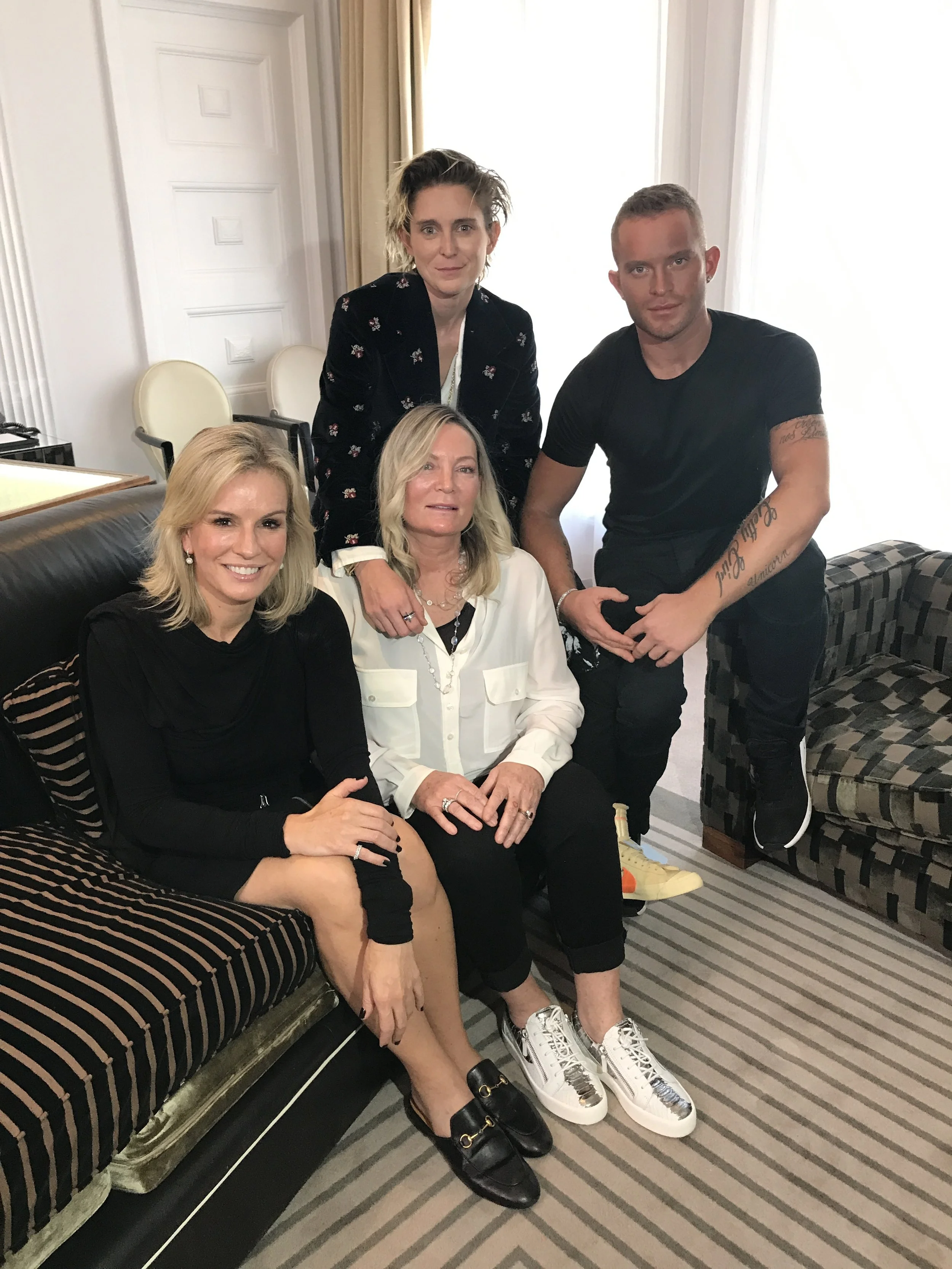 Ariadne, August and Nats Getty Interview for Good Morning America