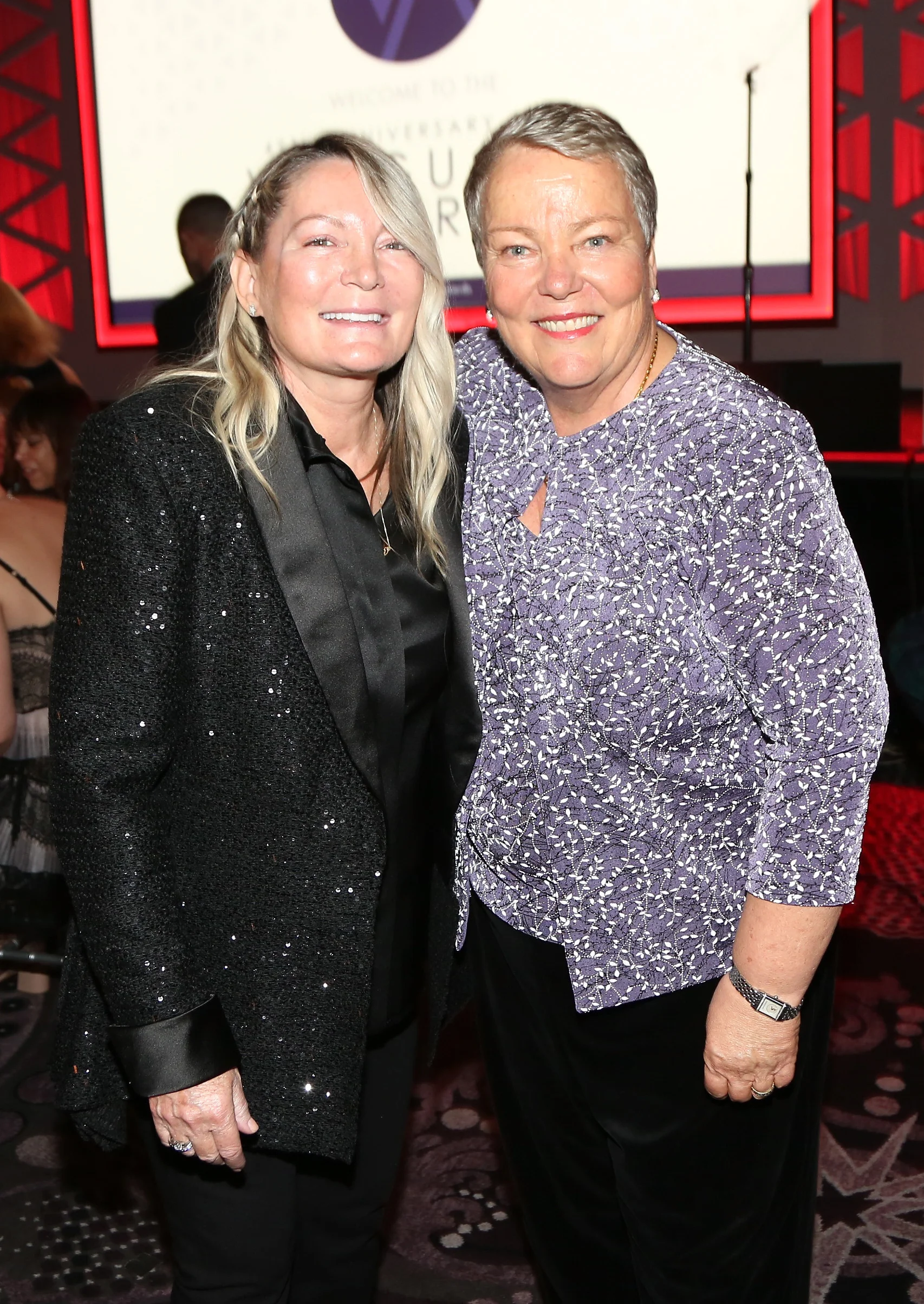 Ari and Lorri Jean, CEO of the LA LGBT Center