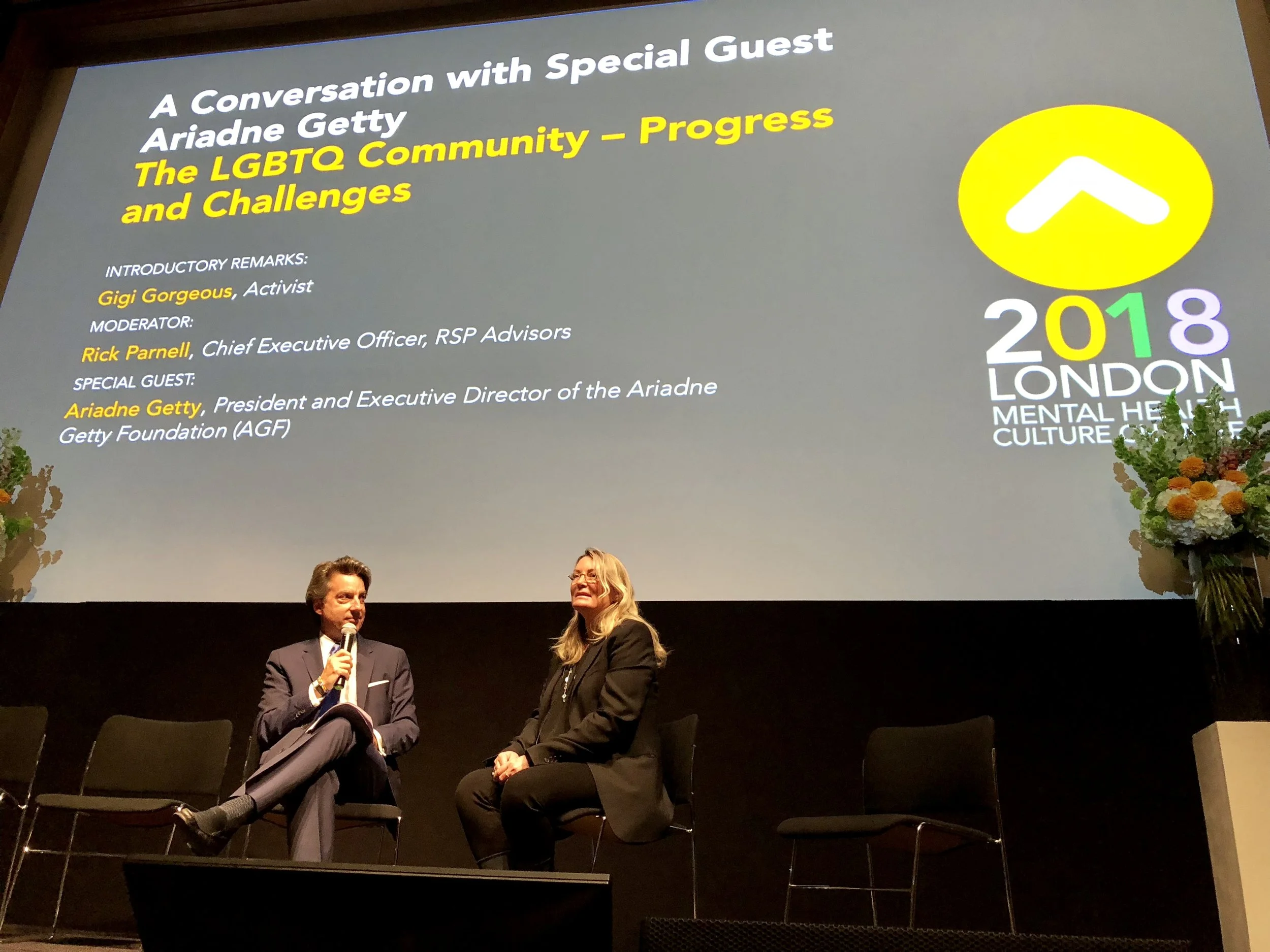 Ari Speaking at the 2018 London Mental Health Summit