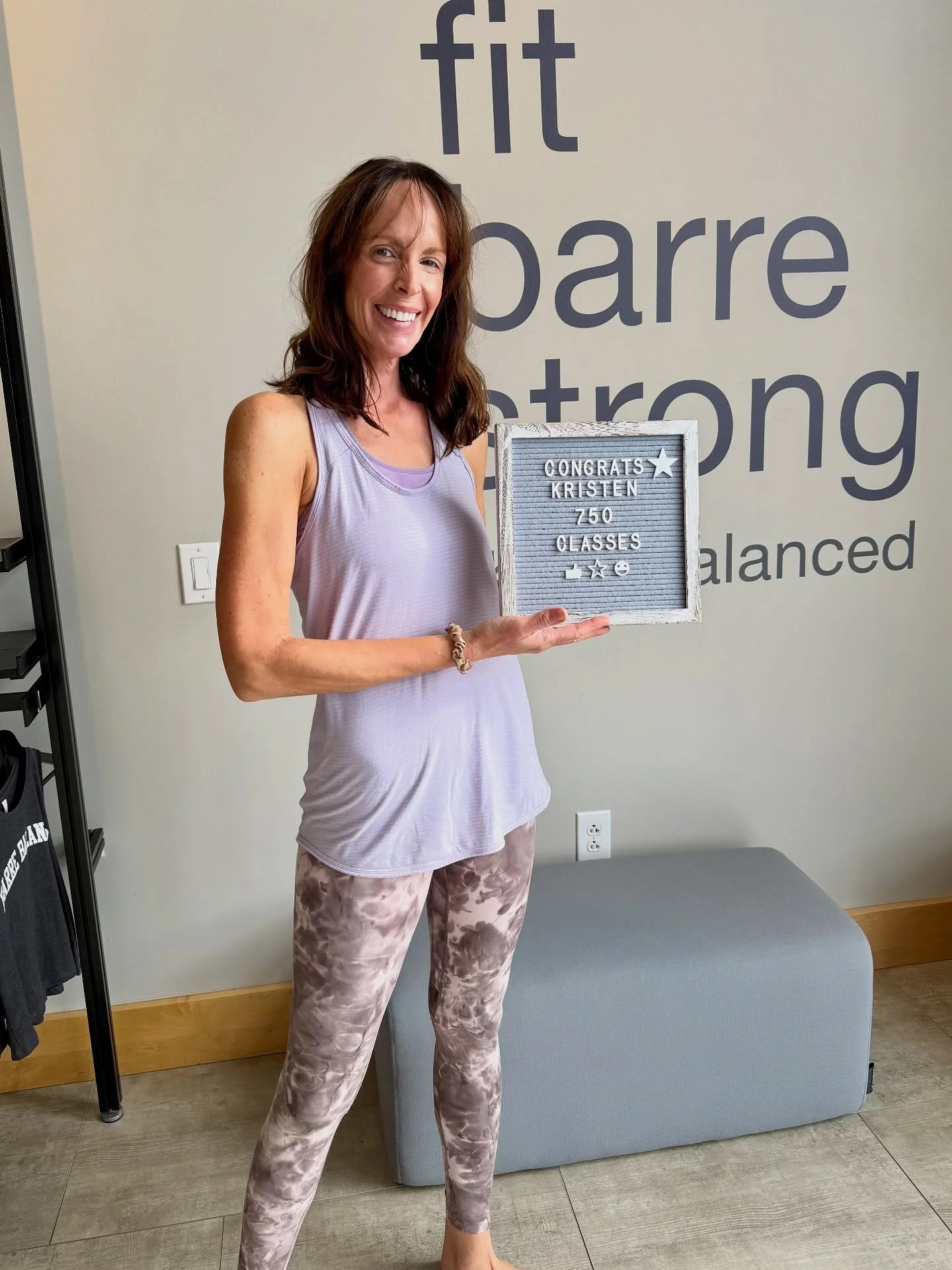 750 classes!!! Amazing🤩 
Congratulations to Kristen who is committed and consistent to her 9:30AM barre classes. Thanks for bringing your smile and positive attitude to BB throughout the years! 👏💗🙌🏻

#barre #barrebalanced #milestone #750 #congra