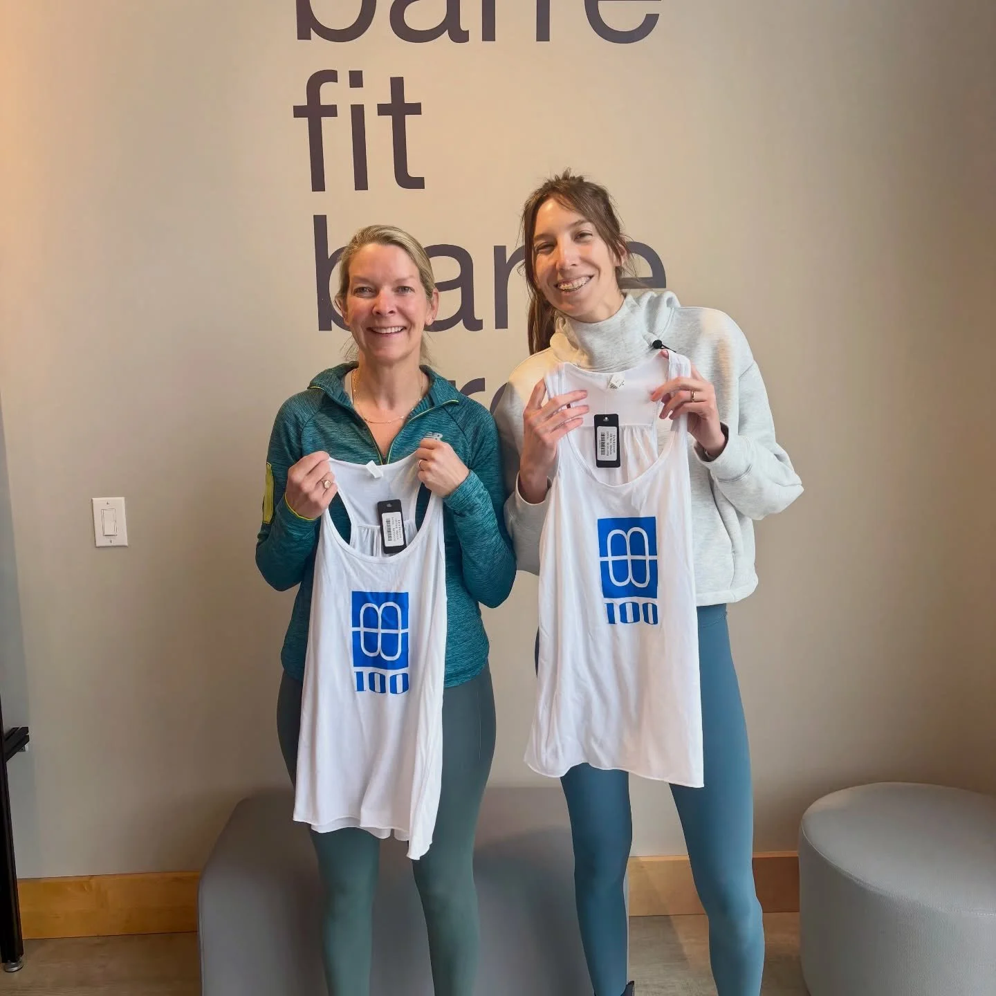 Congratulations to Jill and Mica who reached their 100th class today!! A reminder of what consistency and community can do!  We are so proud of our amazing members!! 😊💗