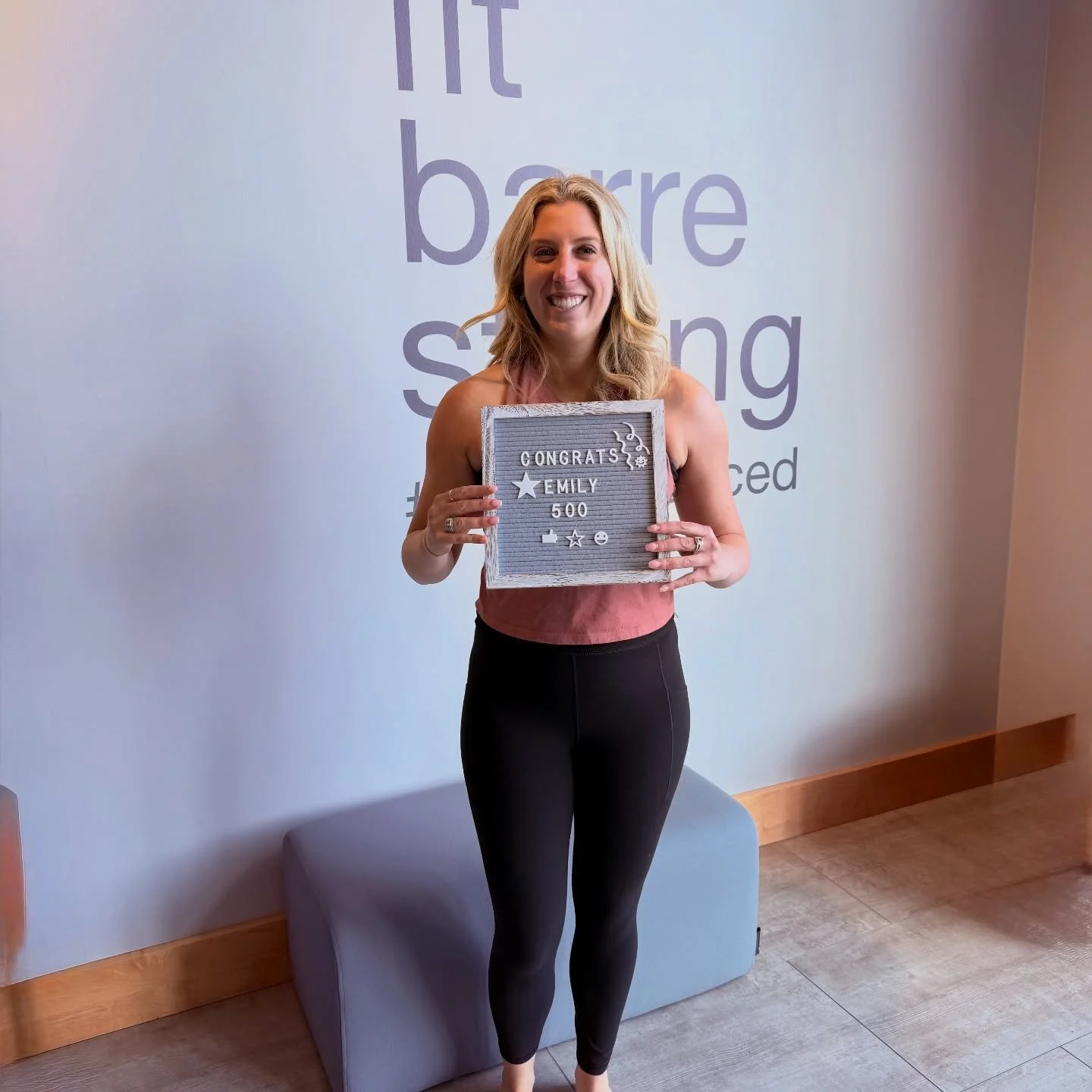 Congratulations Emily🎉 500 classes!!!
Emily has been anxiously awaiting this moment! We're incredibly proud of her dedication on this amazing accomplishment she's worked so hard to achieve! Great job Emily!🩷