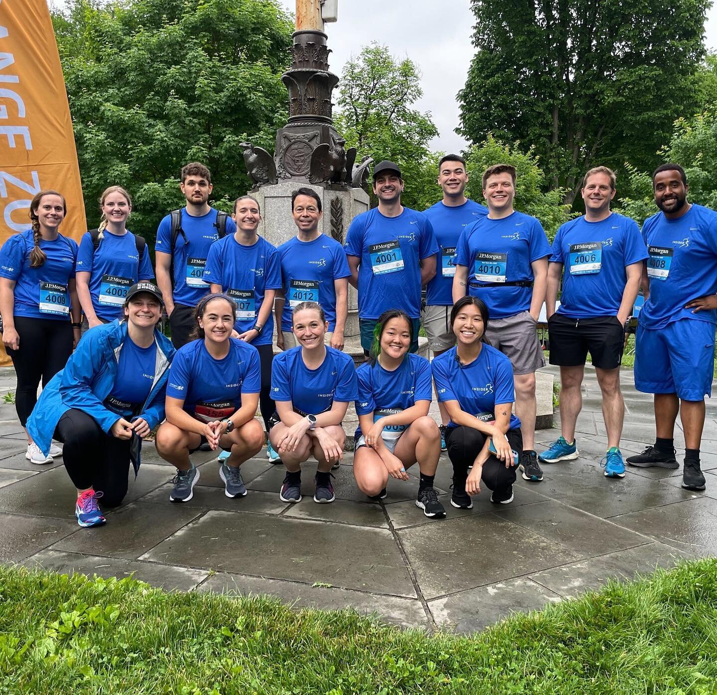 A round of applause for these Insiders who braved the rain to run in the 2022 JP Morgan Corporate Challenge last night in NYC!

Well done Albert Yoon, Alex Nicoll, Alexander Calbi, Alyse Kalish, Annie Fu, Brittany Chang, Daniel Hockley, Hana Albert, 