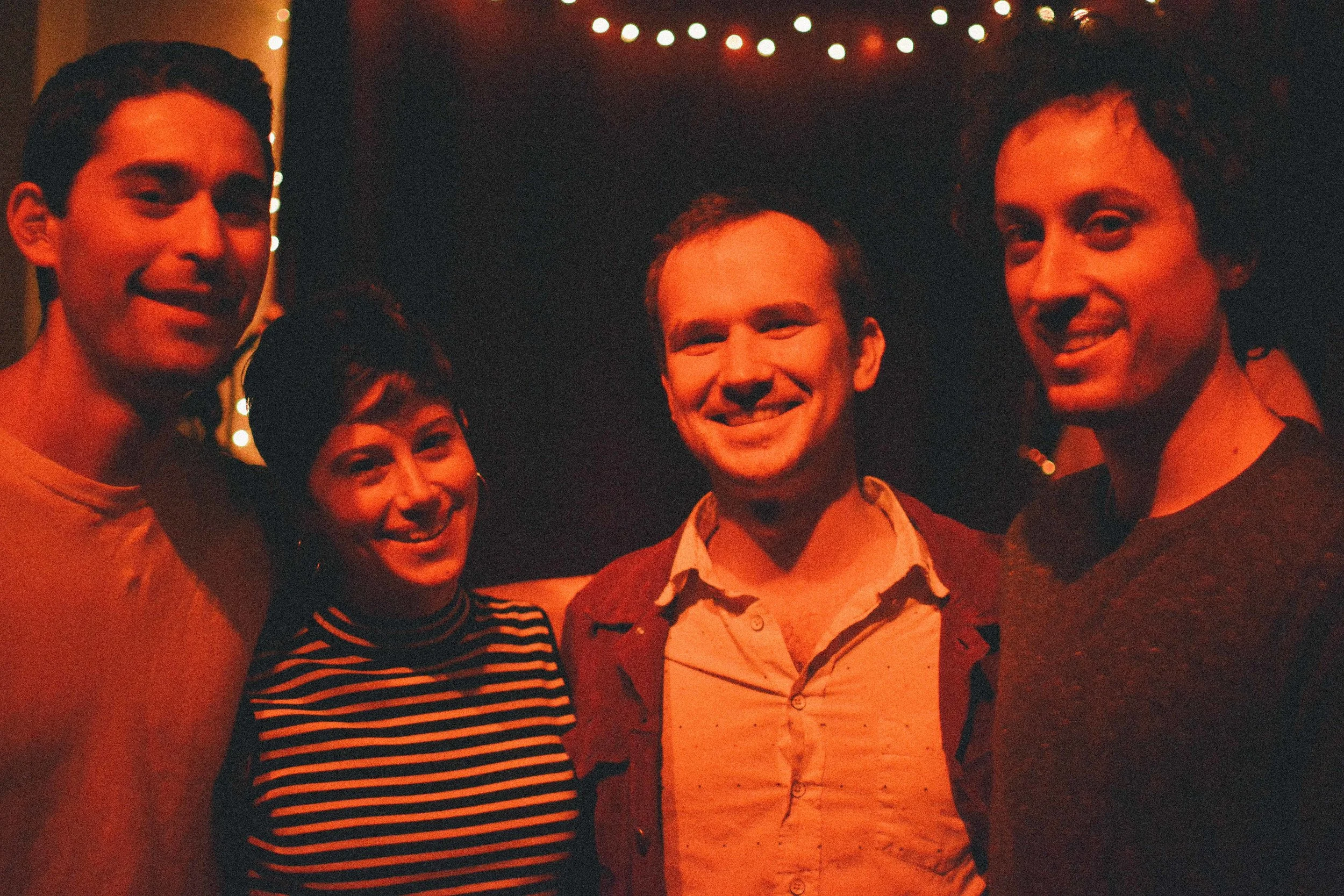 Before our set at Highland Park Bowl