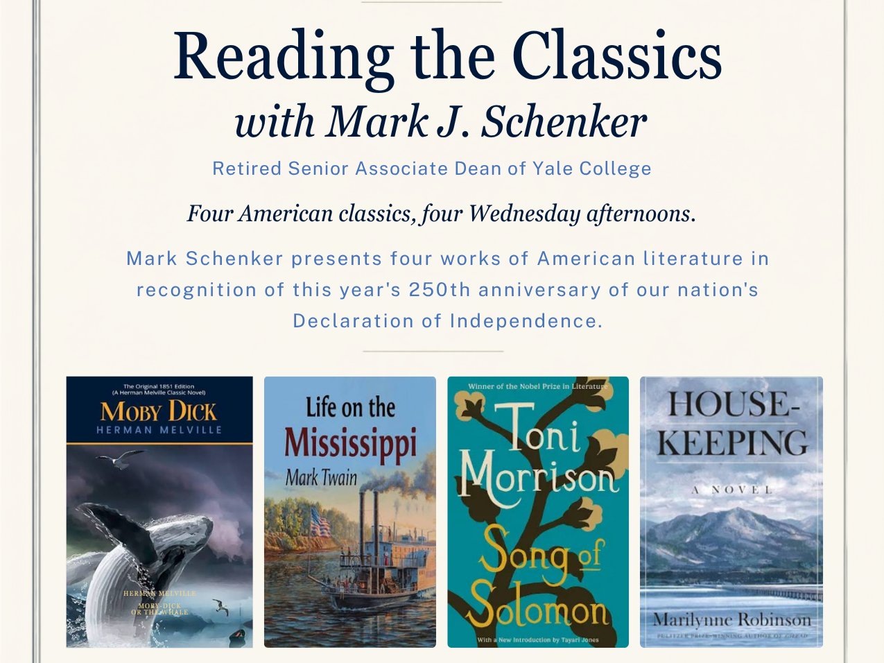 THE CLASSICS WITH MARK SCHENKER