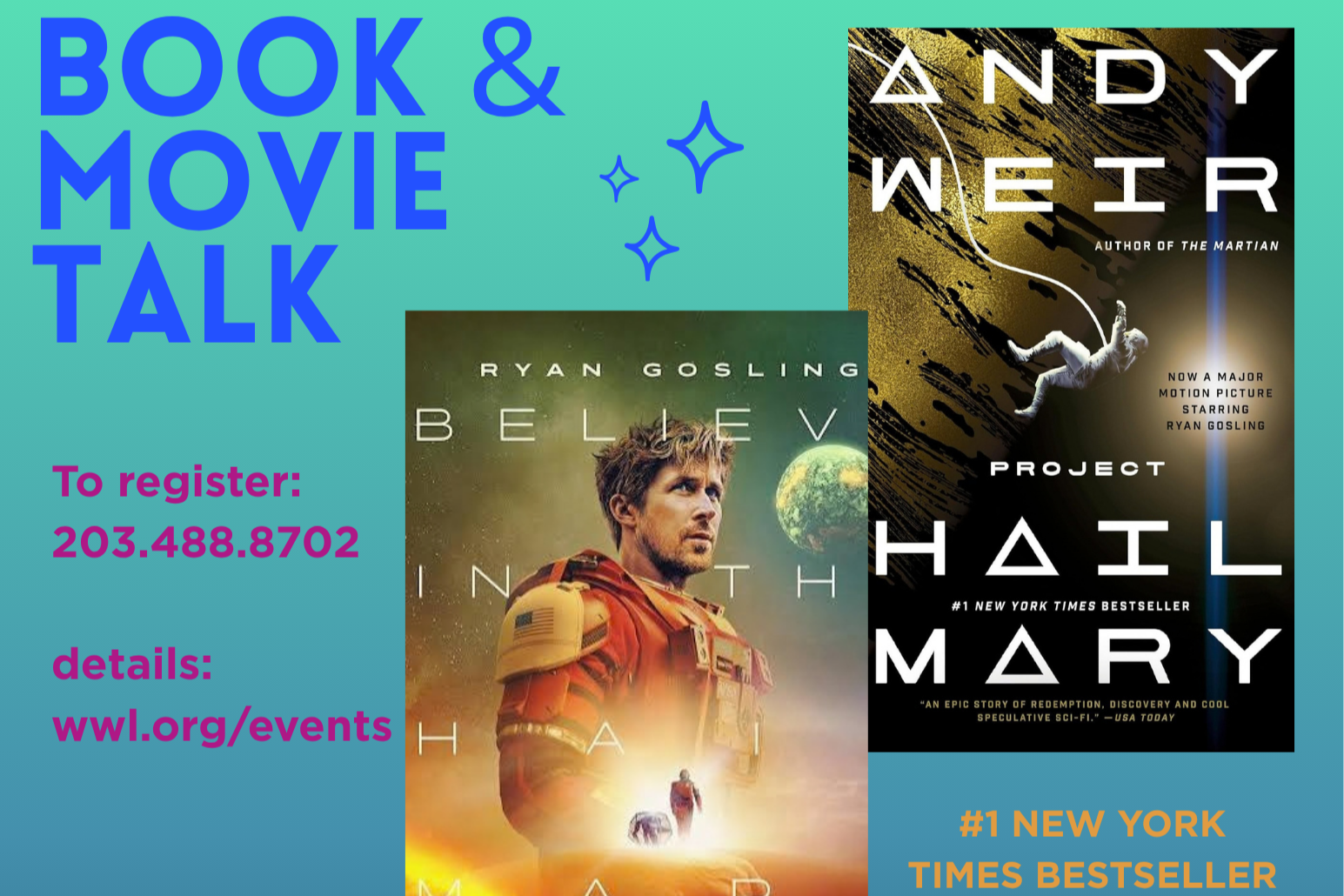 Book &amp; Movie Talk | Project Hail Mary