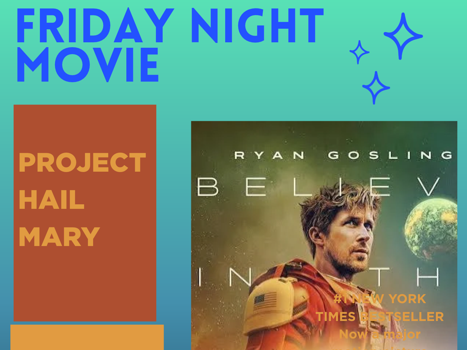Friday Night Movie | Project Hail Mary
