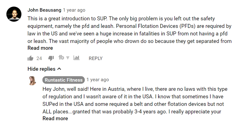 responding and engaging with your YouTube comments can help improve your video rankings.
