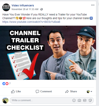 how to promote youtube videos on facebook.