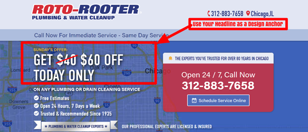 best landing page design strategy.