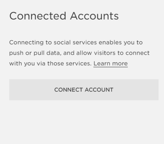 How to Connect Social Media to Squarespace.