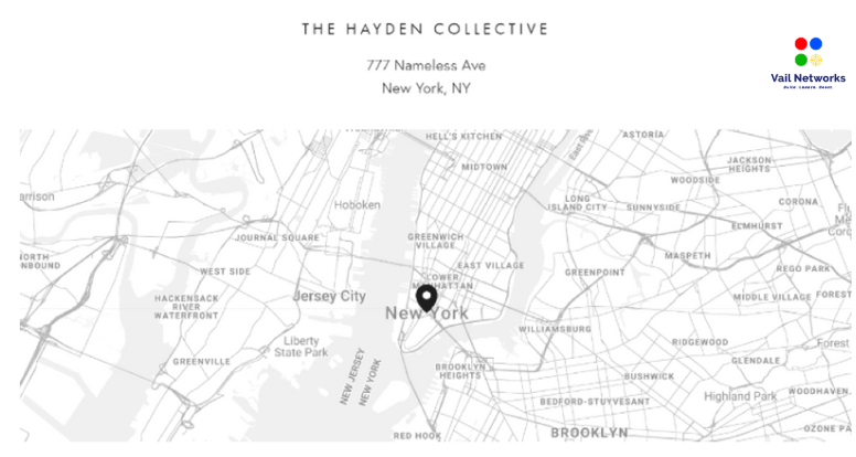 How to Setup business location on squarespace.