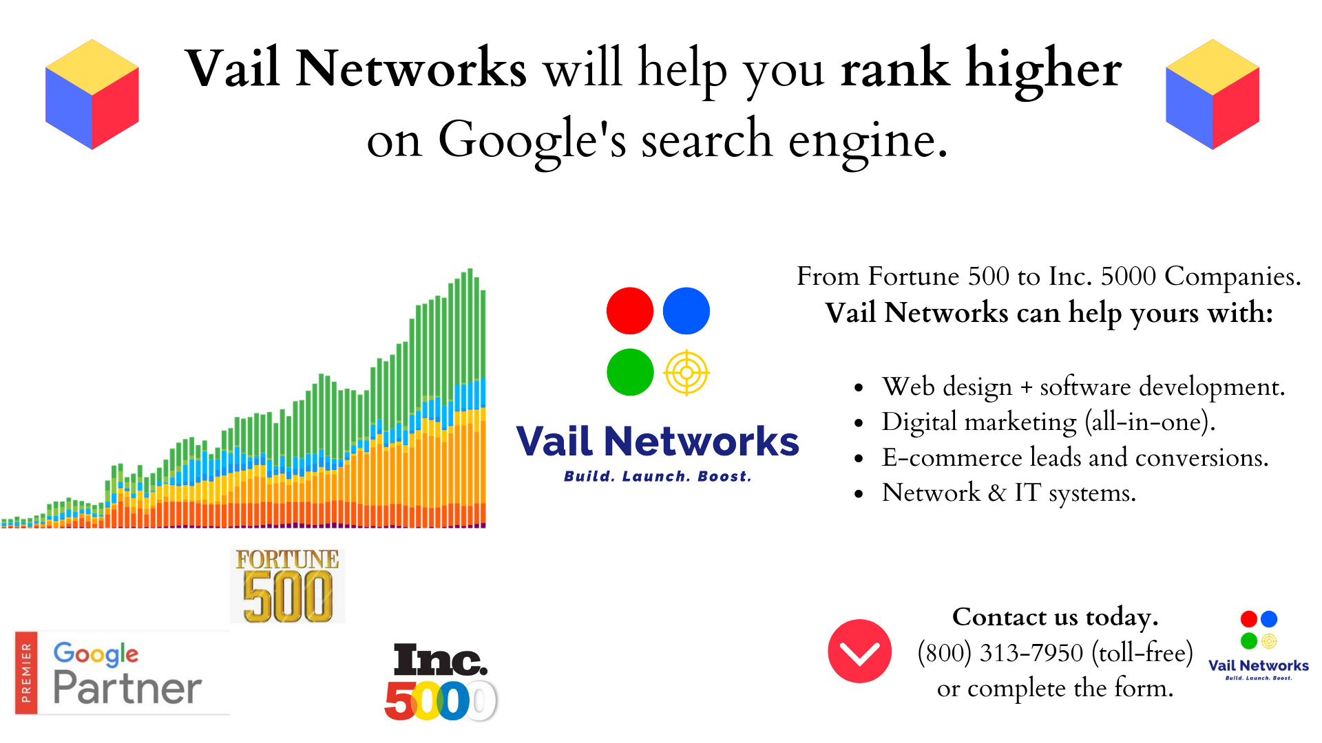 company to help you rank higher on google search: vailnetworks.com