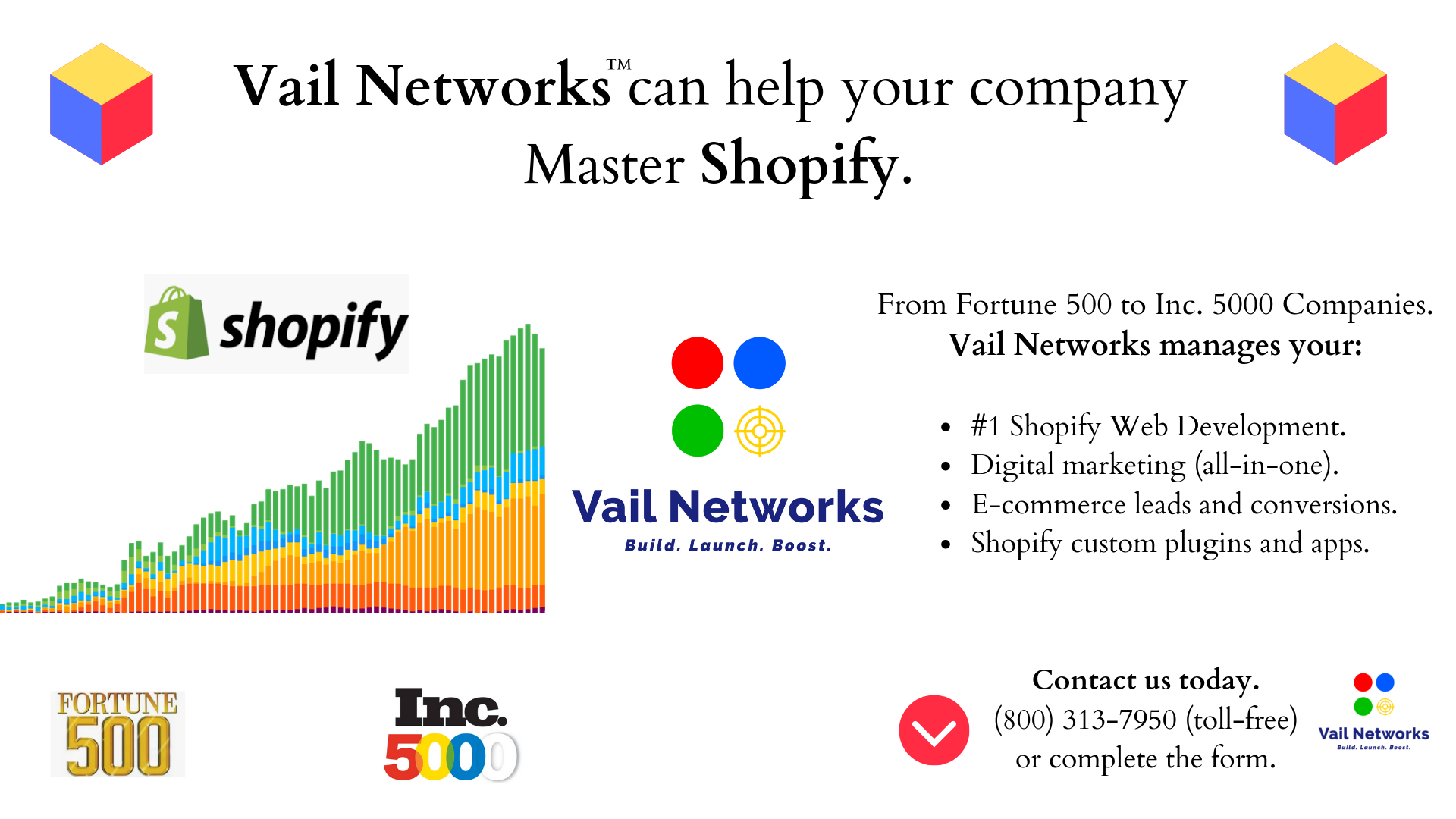 company for shopify ecommerce web development and marketing.