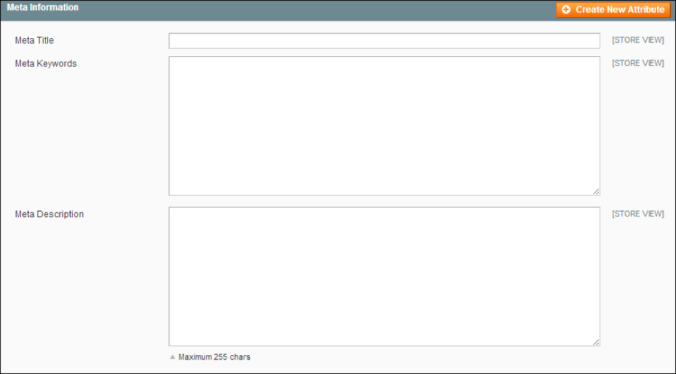 how to write page titles and descriptions in magento.