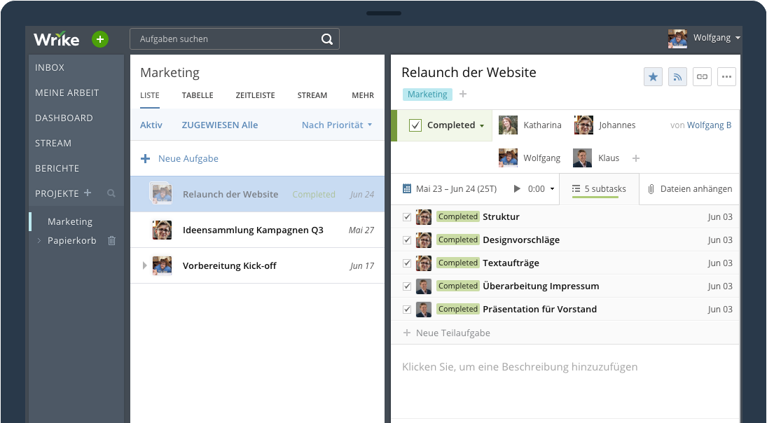 Wrike Top Software Development Software