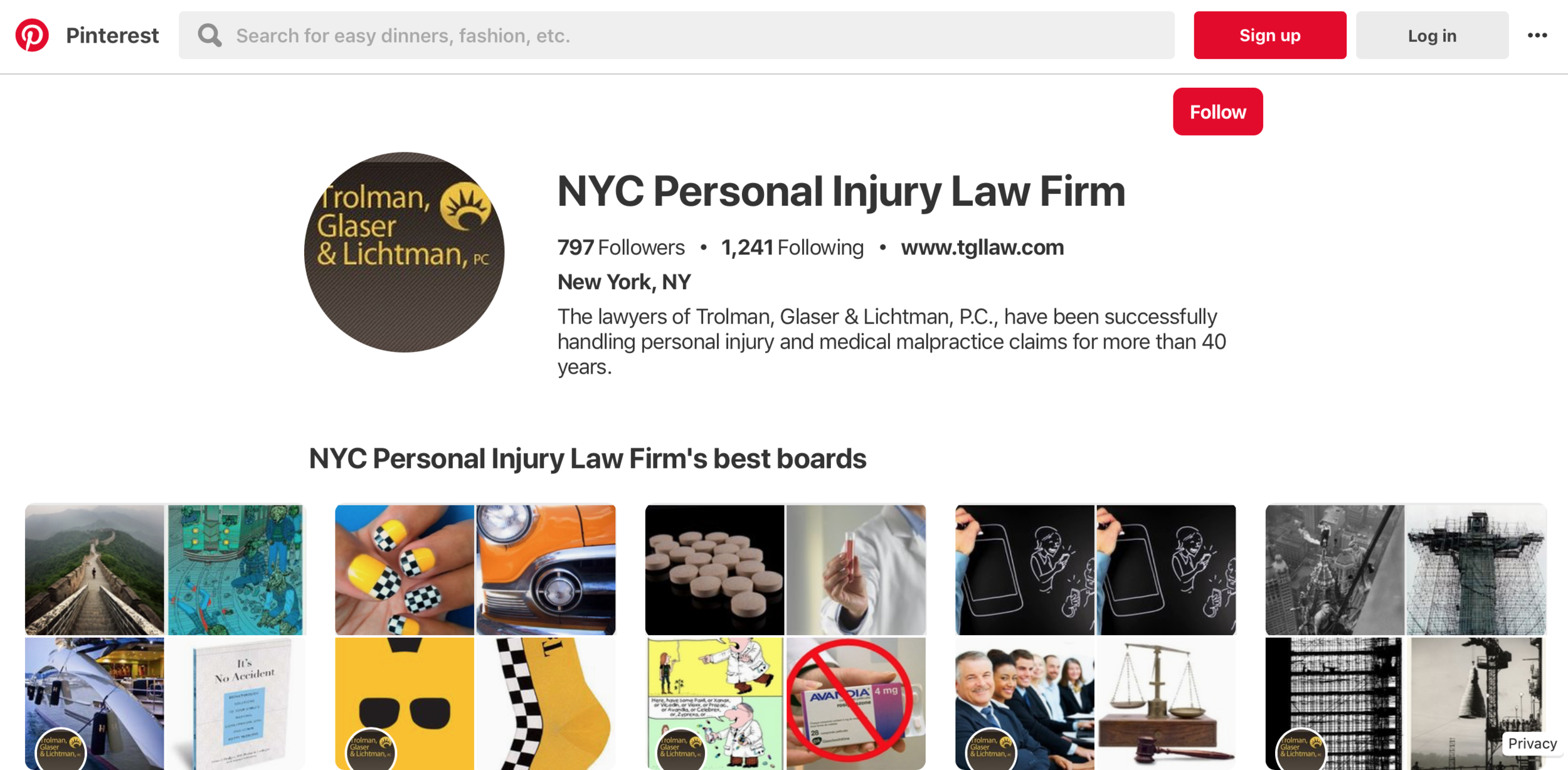 LEgal marketing on pinterest can help earn new readers and clients.