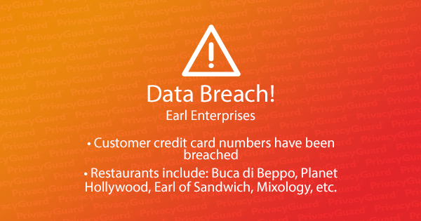 Data Breach Alert: Earl Enterprises’ Restaurants Announce Credit Card Breach
