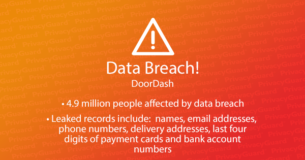 Data Breach Alert: 4.9 Million People’s DoorDash Data Accessed by a Third-Party