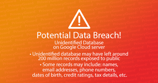 Potential Data Breach Alert: Unidentified Database May Have Left Around 200 Million Records Open to Public