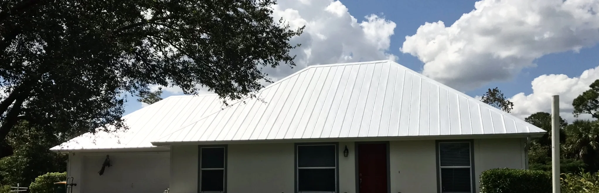 Golden Gate Estates - 5-V Crimp Metal Roof