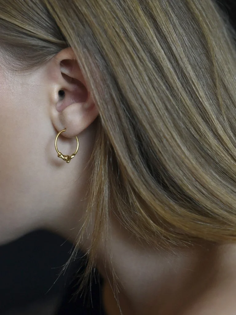 ROCK HOOPS EARRINGS NO2