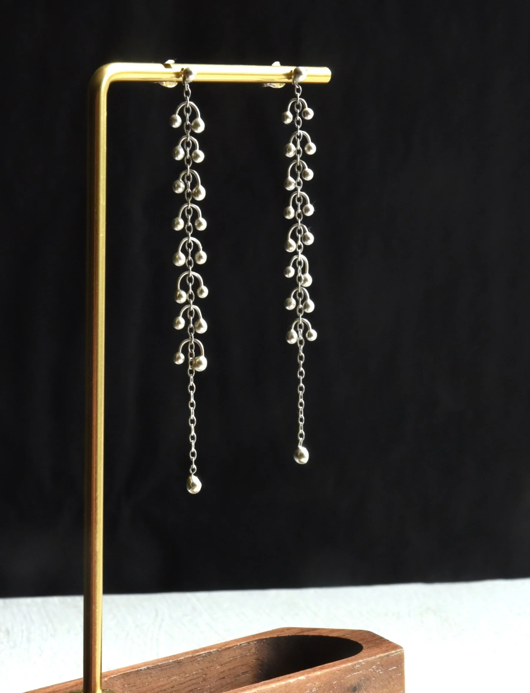 RAINDROP HANDMADE LONG DROP EARRINGS.jpg