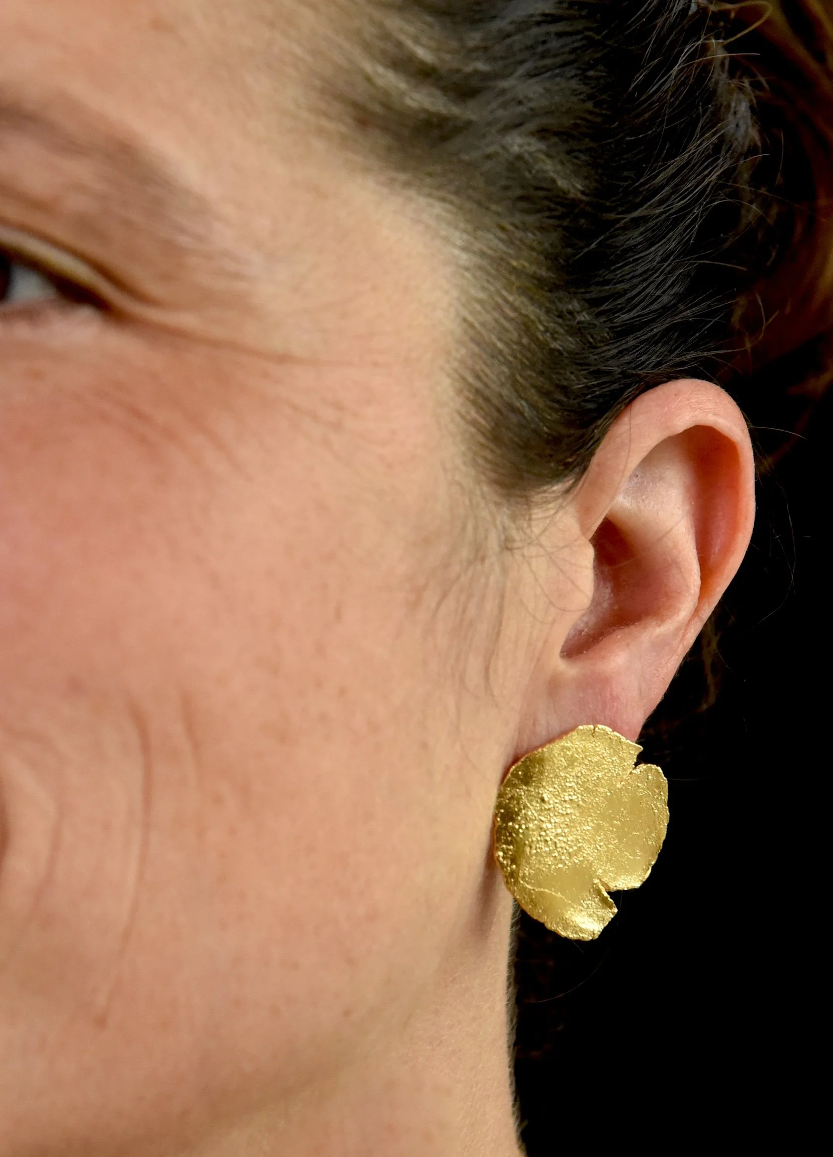 bark organic coin earrings gold.jpg