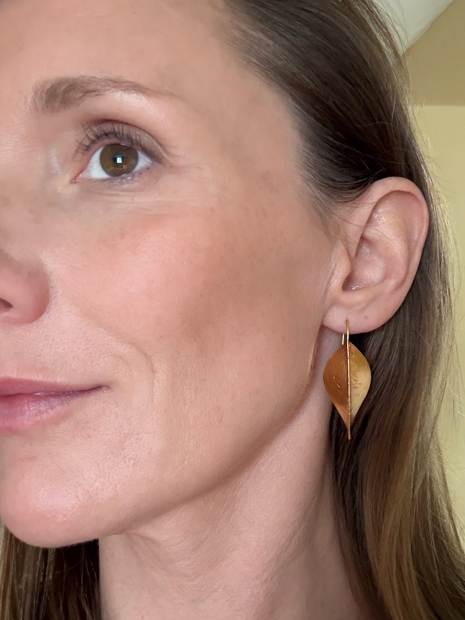 small gold drop leaf earrings uk.jpg