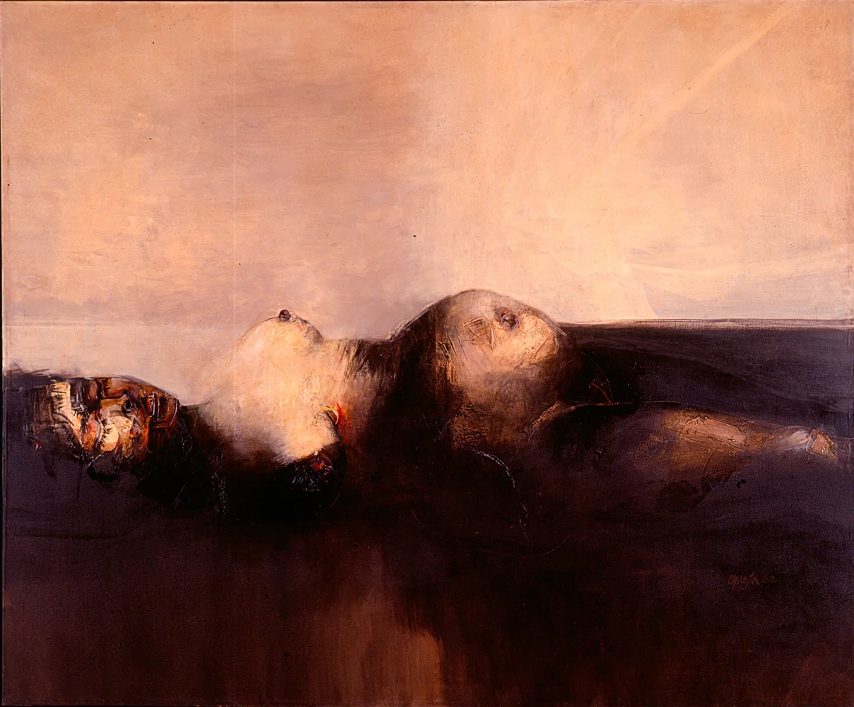 La Violencia (1962), by Colombian artist Alejandro Obregón.