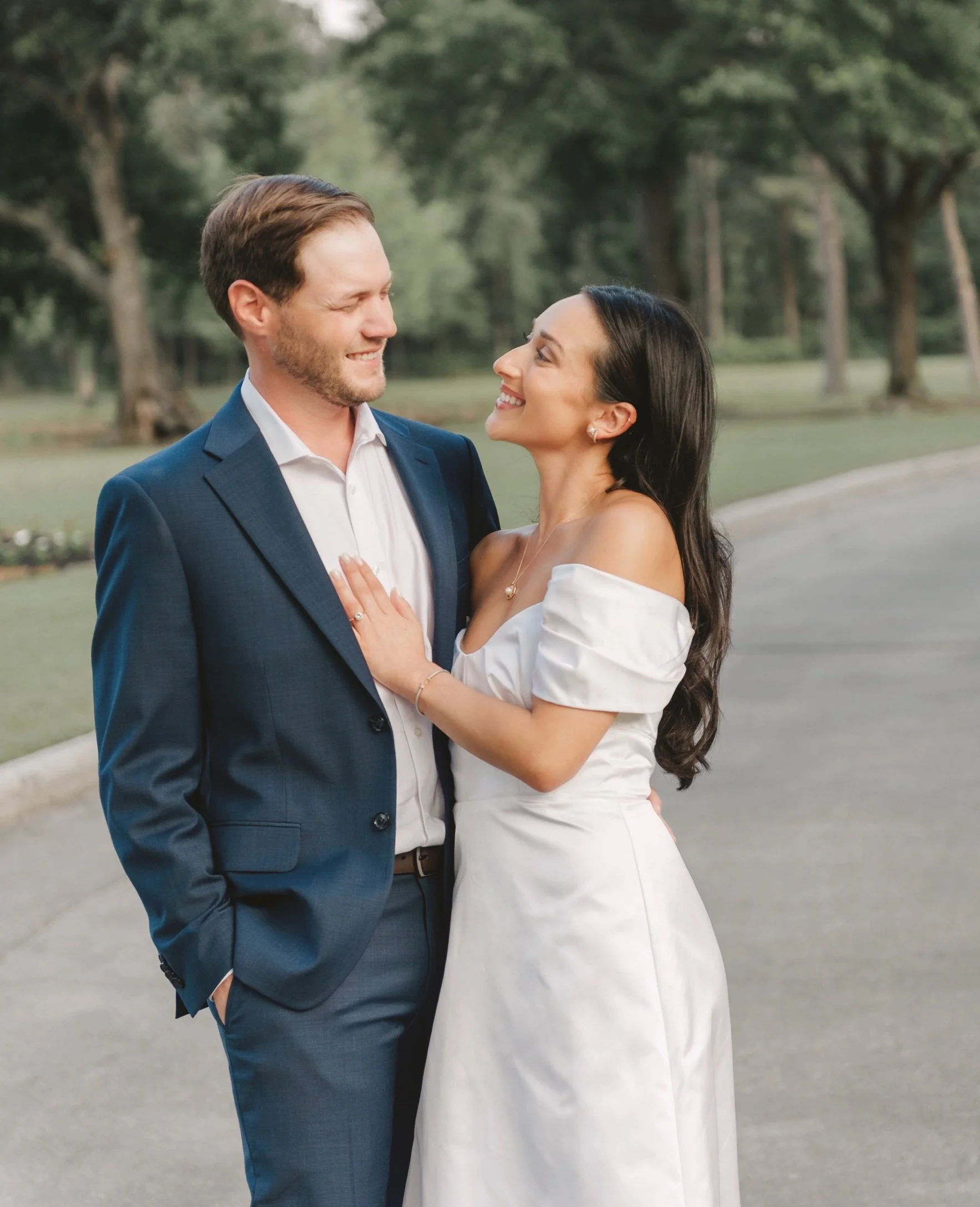 A very special dress made for a very special rehearsal dinner! I&rsquo;ll never get over how beautiful of a bride you make!!
Cheers to bestie finding her forever and letting me dress you for an intimate evening and piece of y&rsquo;all&rsquo;s story?
