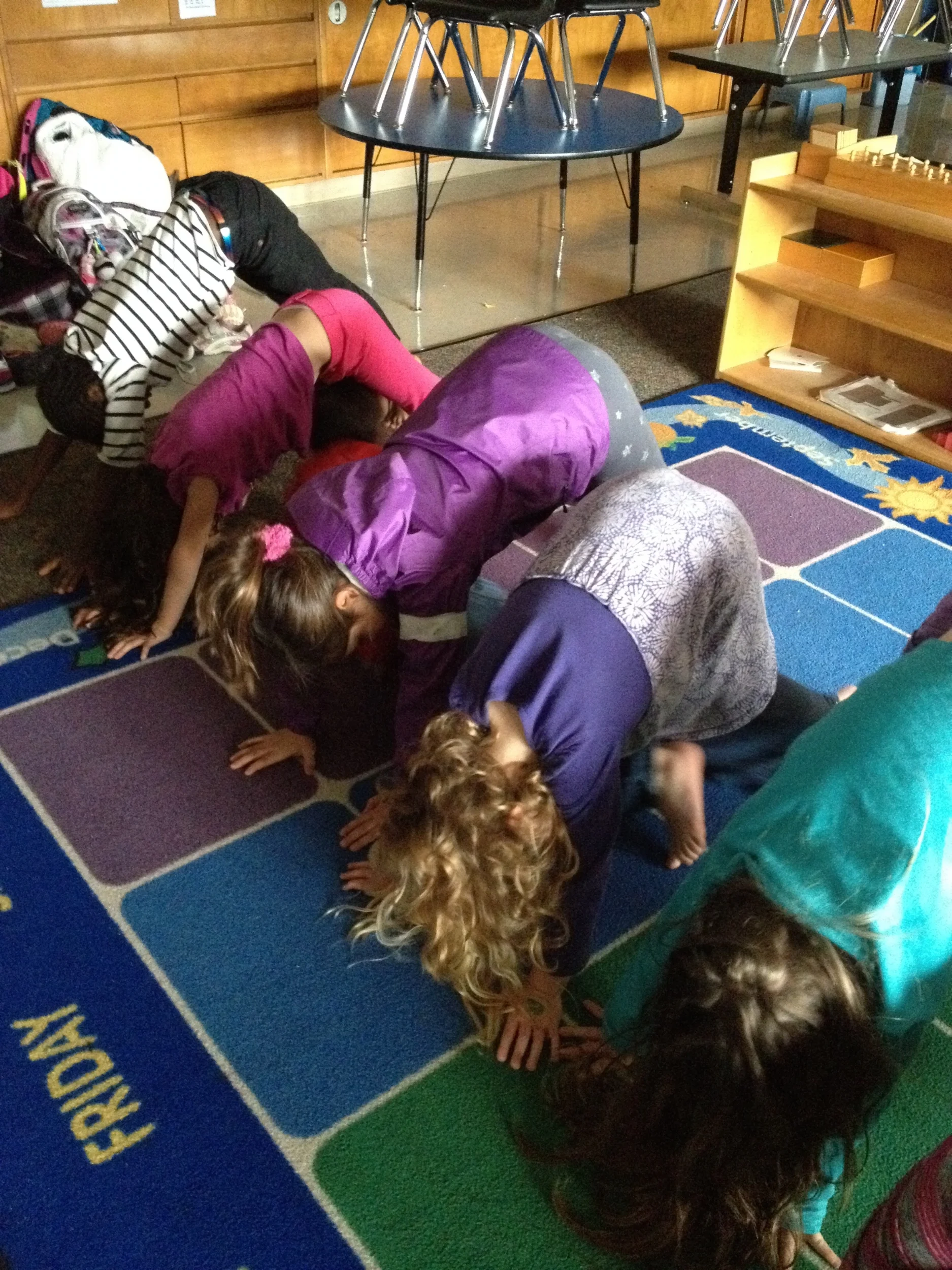 Downward dog tunnel