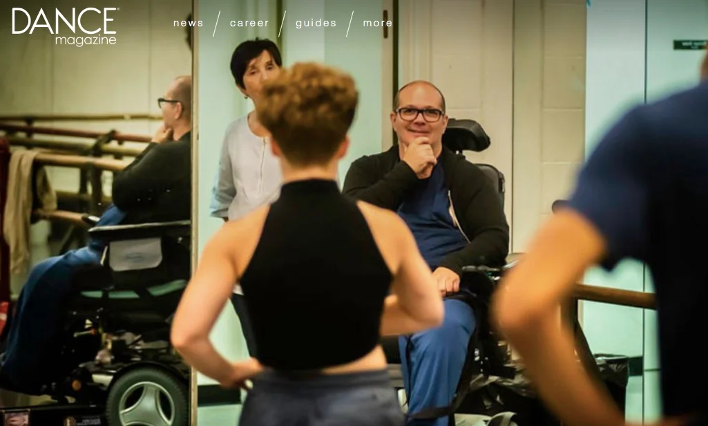 FEATURED IN DANCE MAGAZINE: Frank Chaves + WHCDC