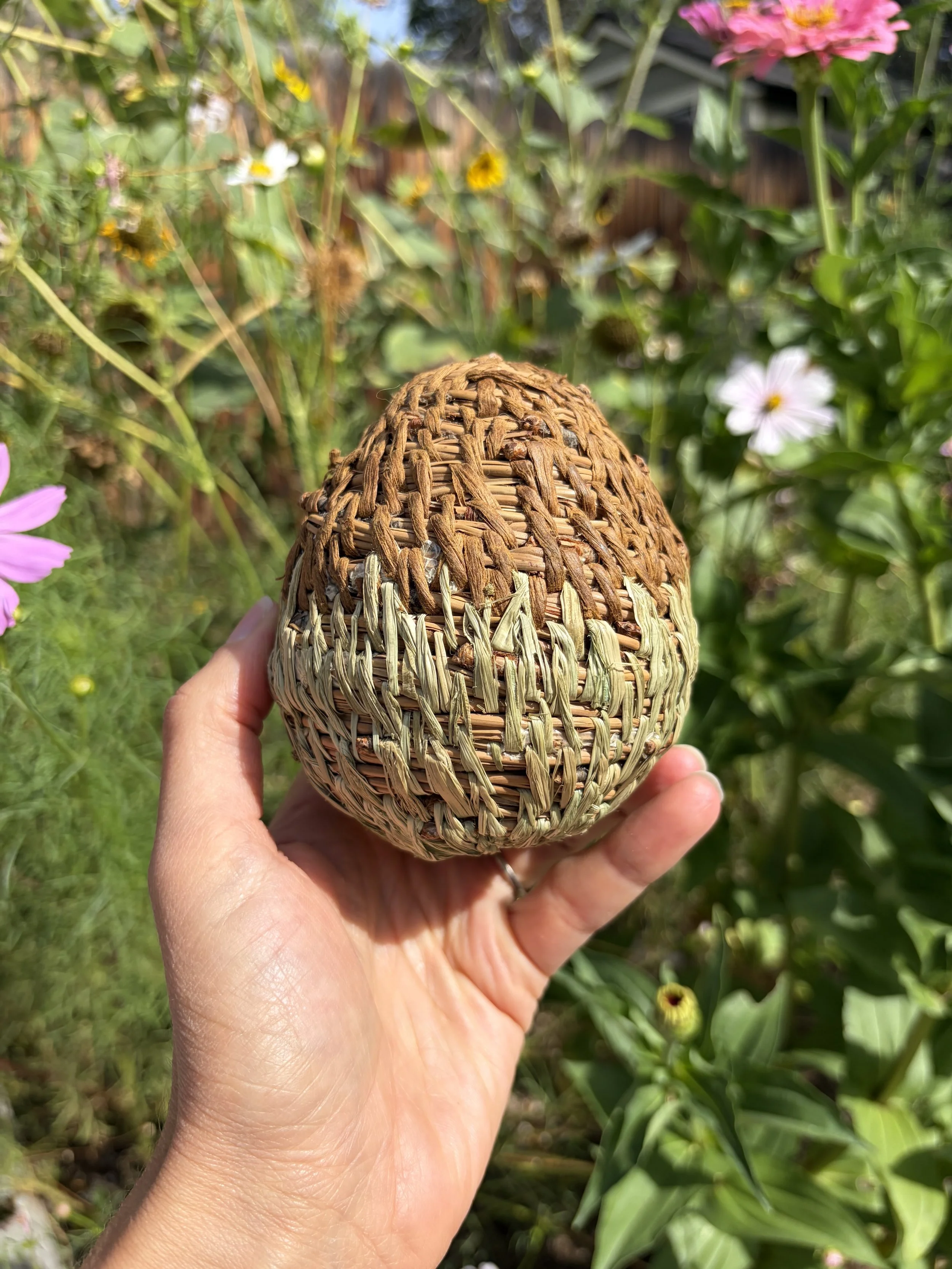 Weaving Your Empowerment: Pine Needle Rattle &amp; Basket Crafting Series