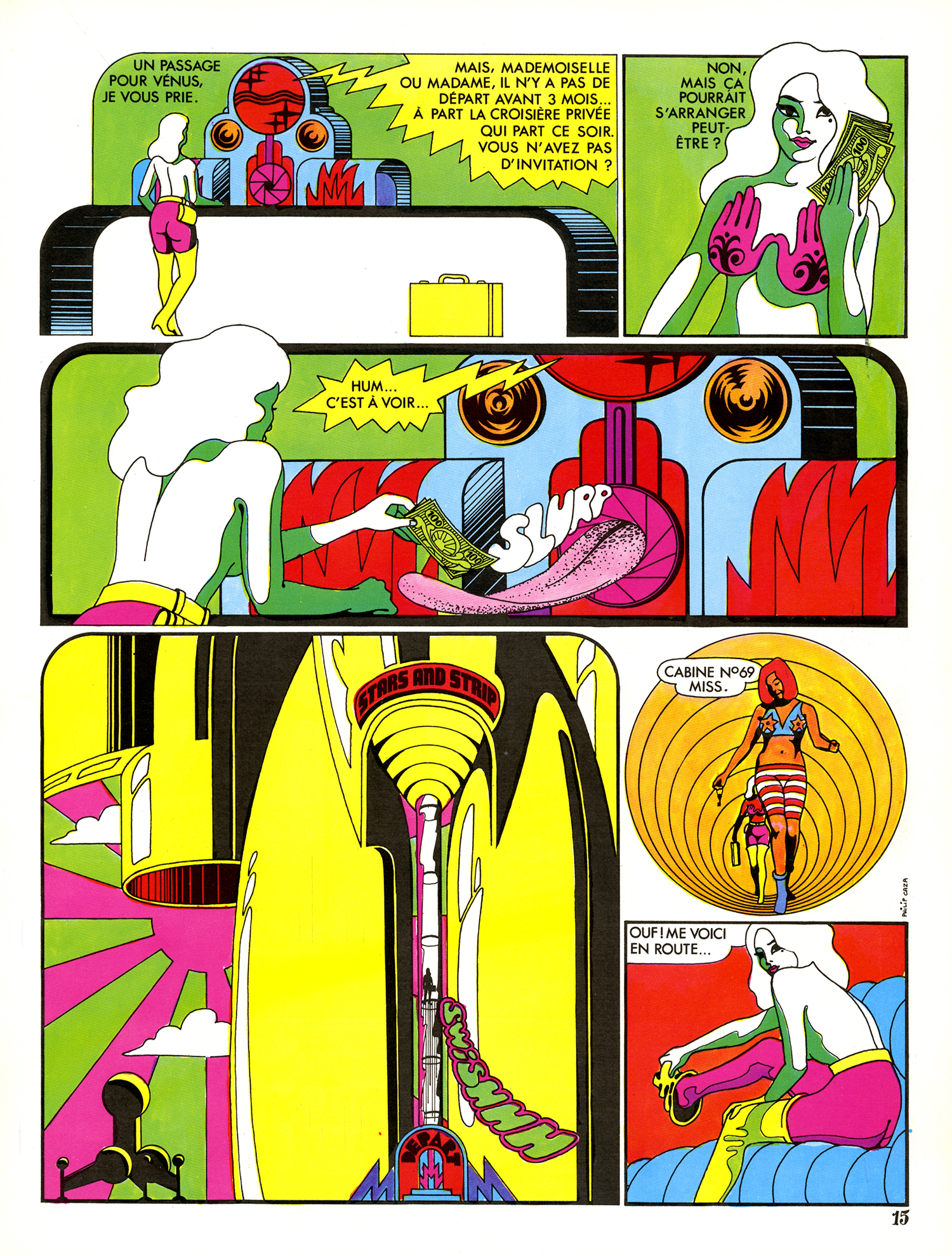 最大56％オフ！ 1970年フランスのカルト漫画 Kris Cool by Philip Cara
