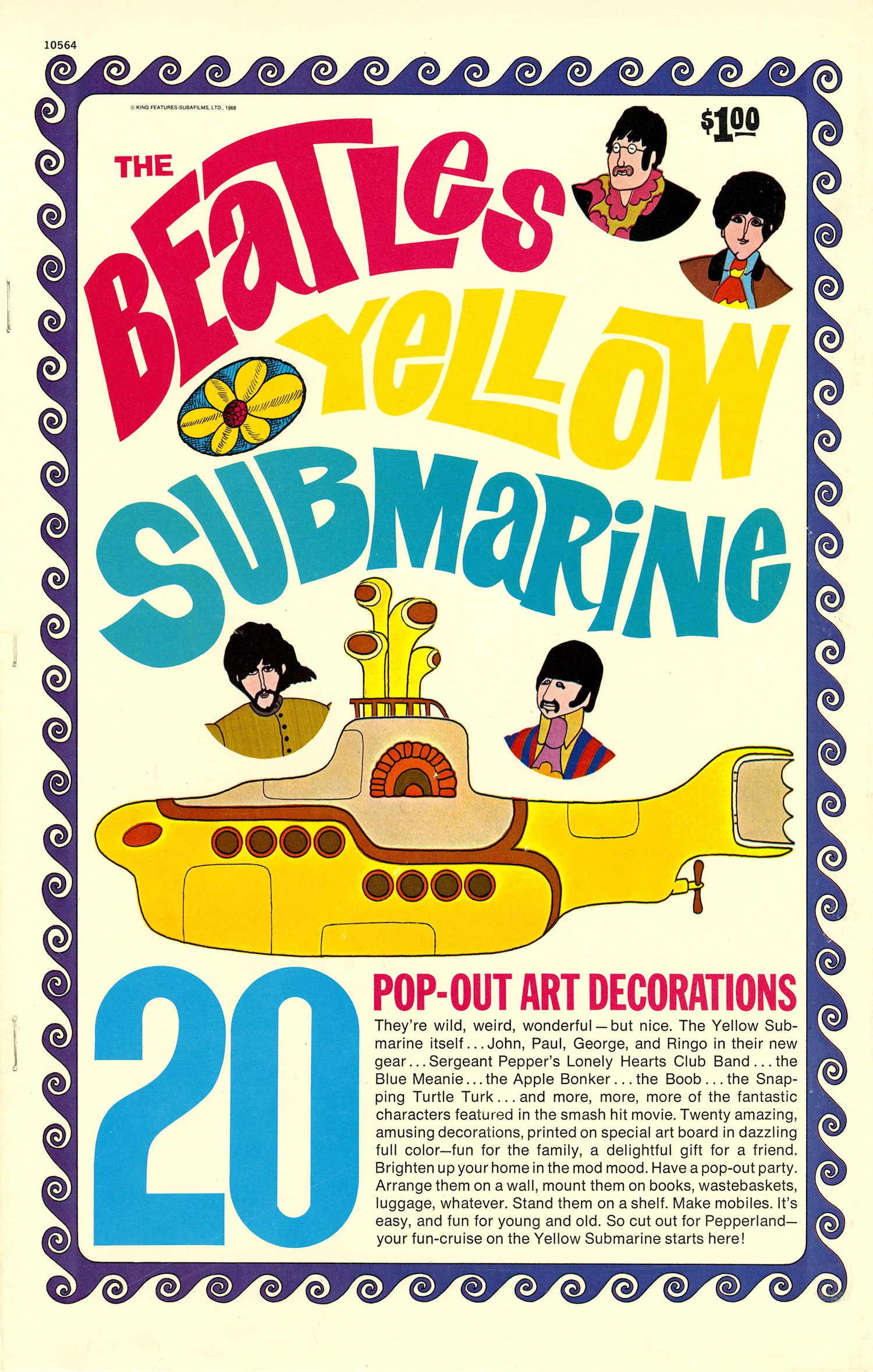 アート・デザイン・音楽 The Art Of The Yellow Submarine The Art Of The Yellow Submarine アート・デザイン・音楽
