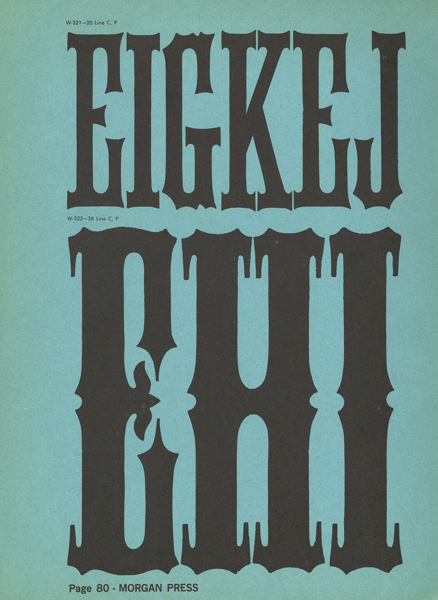Press Wood Type Catalog — The Peculiar Manicule