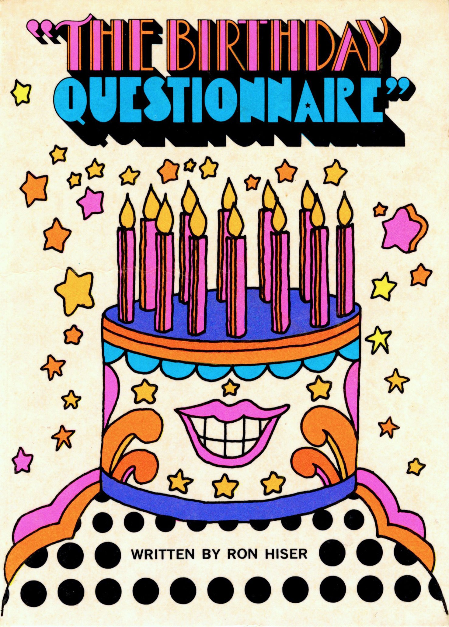 THE BIRTHDAY QUESTIONNAIRE