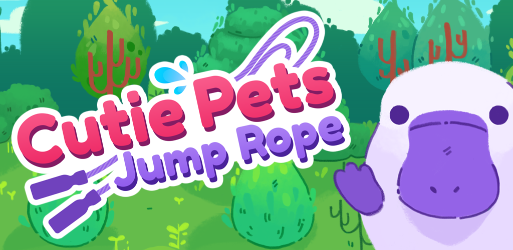  Cutie Pets Jump Rope is a multiplayer game for WiiU and IOS and Android.  