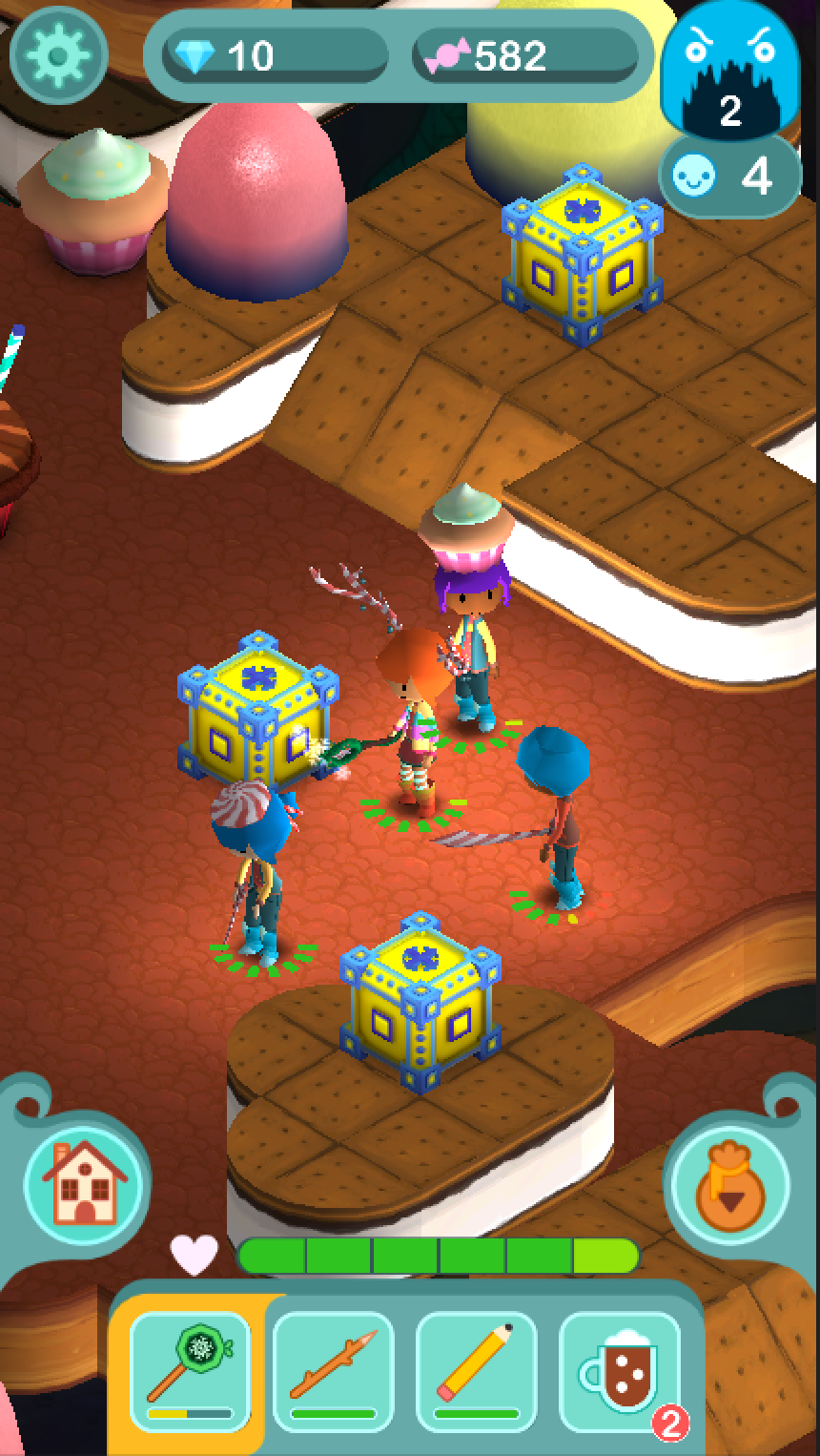  Level layout was done by using an in house level editor that was created in Unity 3D.  