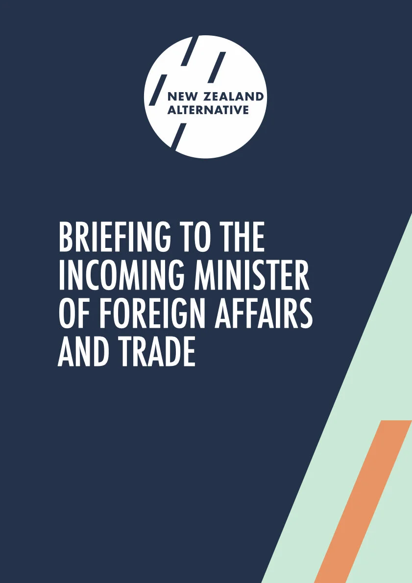 Briefing to the Incoming Minister