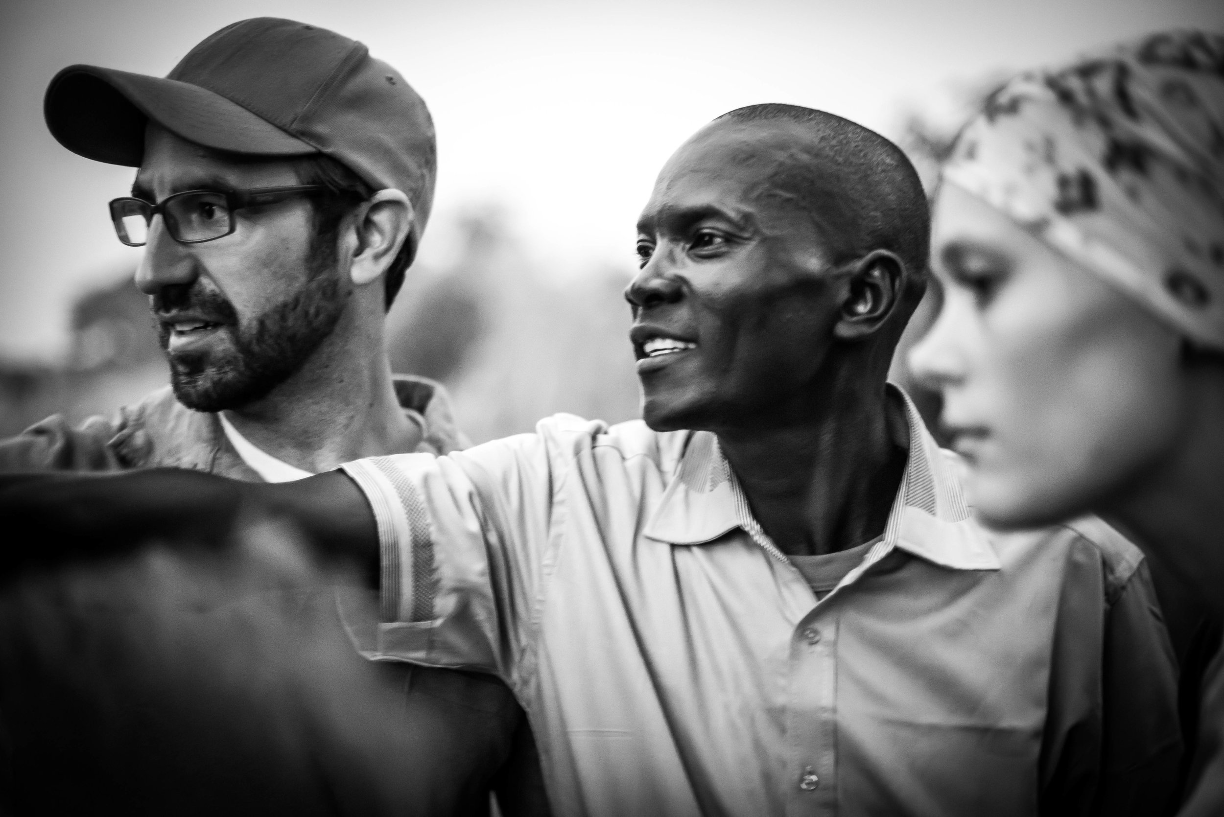 Micah and Avrey Hughes and Mao Emmanuel, Founders of The Mango Project