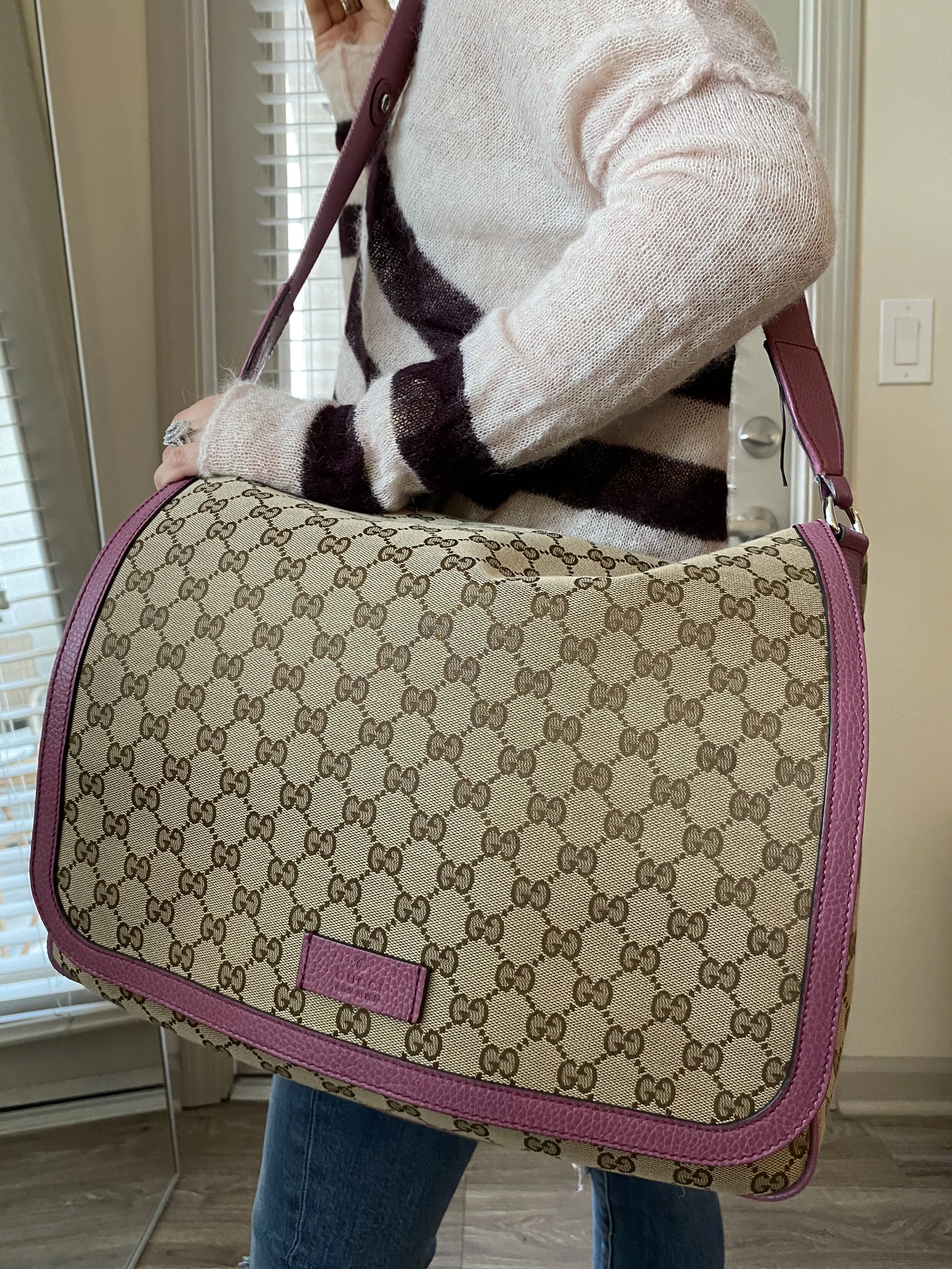 What's In My Gucci Diaper Bag?