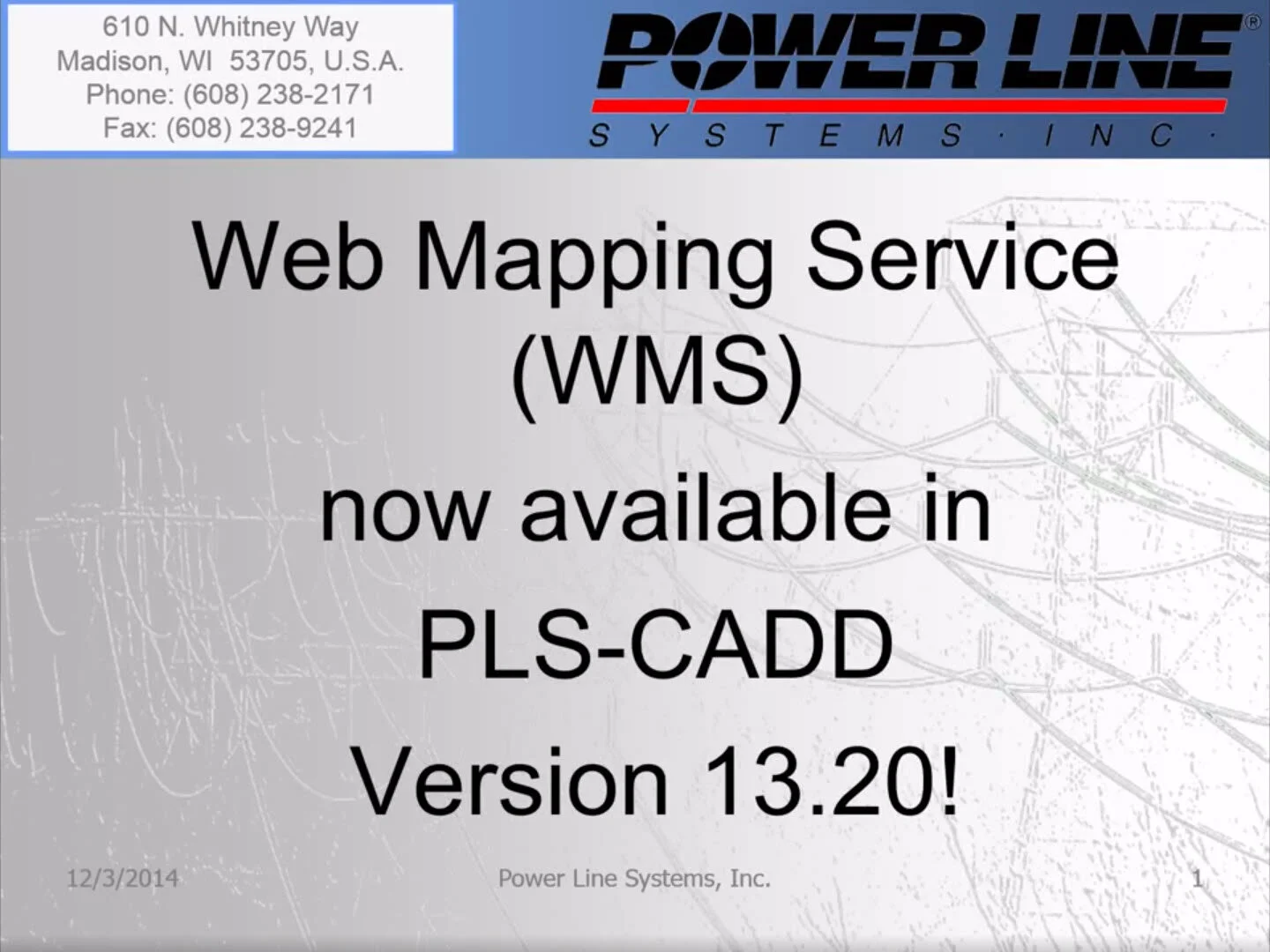 Videos — Power Line Systems