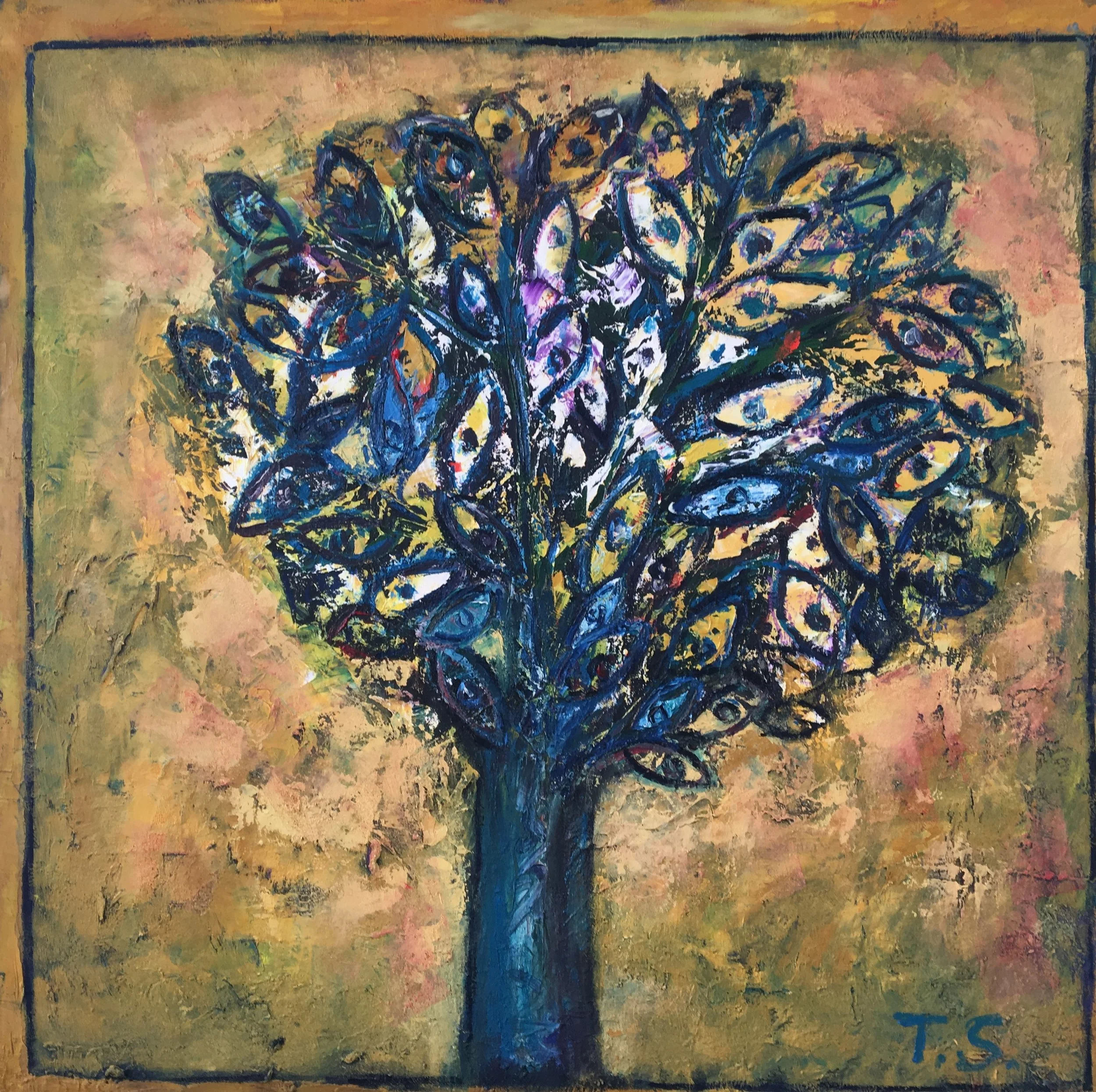 Causa sui.2018.Oil on canvas.90x90cm..JPG