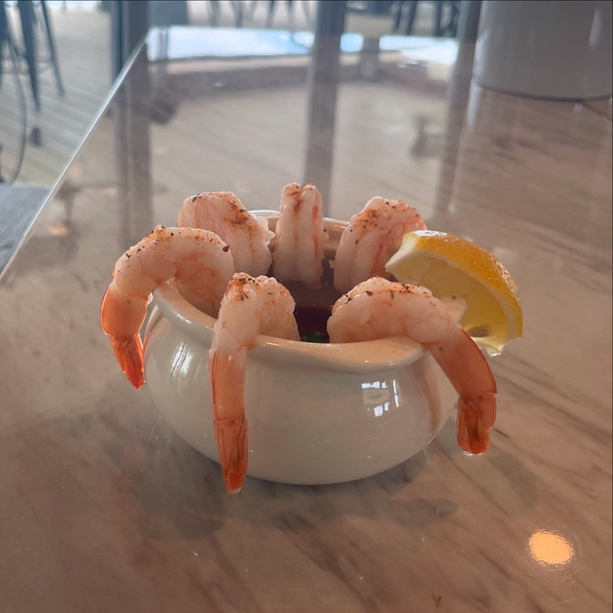 Our Premium Experience ticket holders will enjoy a delicious shrimp cocktail as their seasonal appetizer of the month! 

Haven&rsquo;t tried our a Premium Experience ticket yet? Here are the perks: Arrive up to one hour before the start of class and 