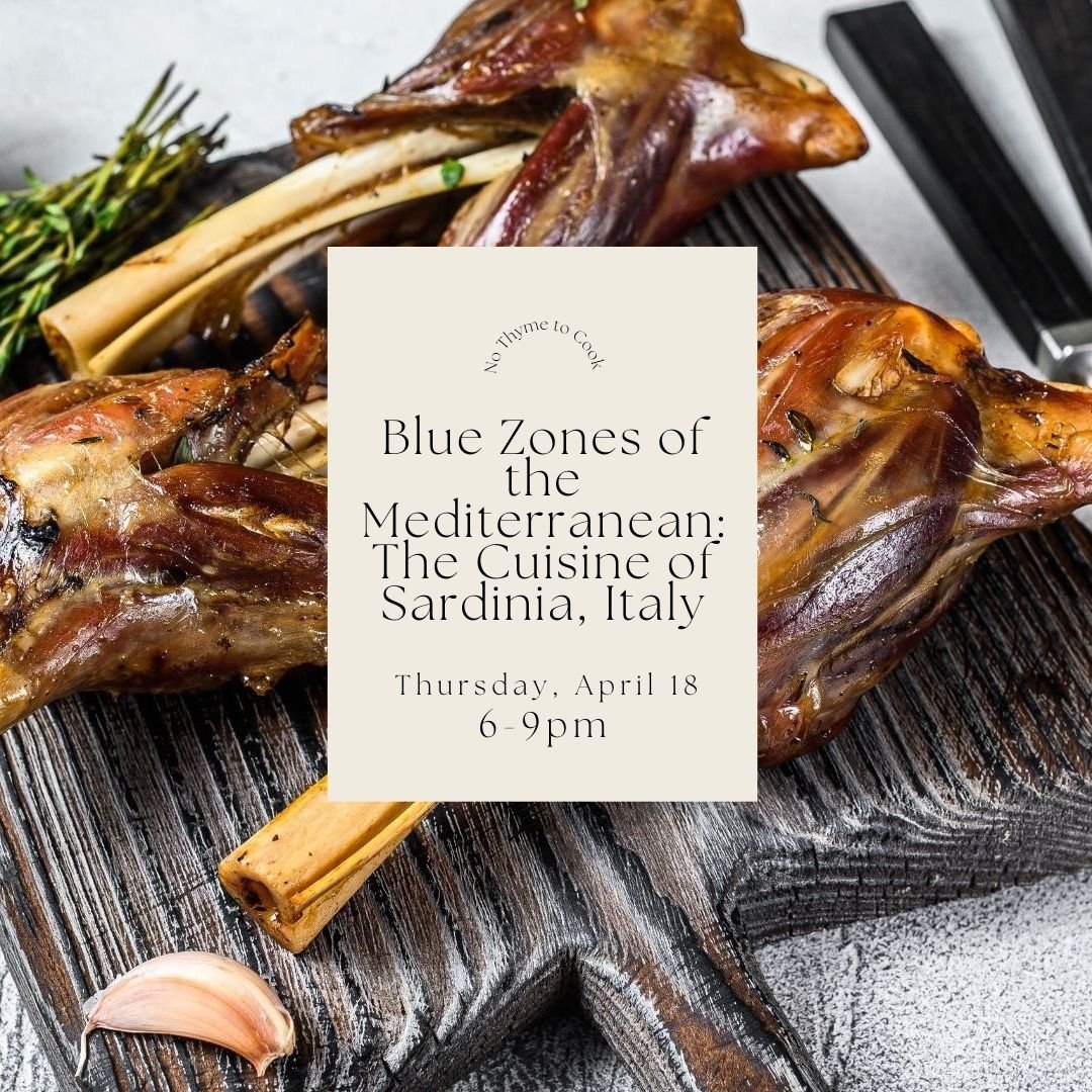 THIS WEEK AT NTTC

Thursday, April 18 | 6-9pm
Blue Zones of the Mediterranean: The Cuisine of Sardinia, Italy

Friday, April 19 | 6-9pm
At The Table with Chef Robert Wiedmaier

Saturday, April 20 | 10am-1pm
Kids Class: Fiesta Fare - SOLD OUT

Saturda